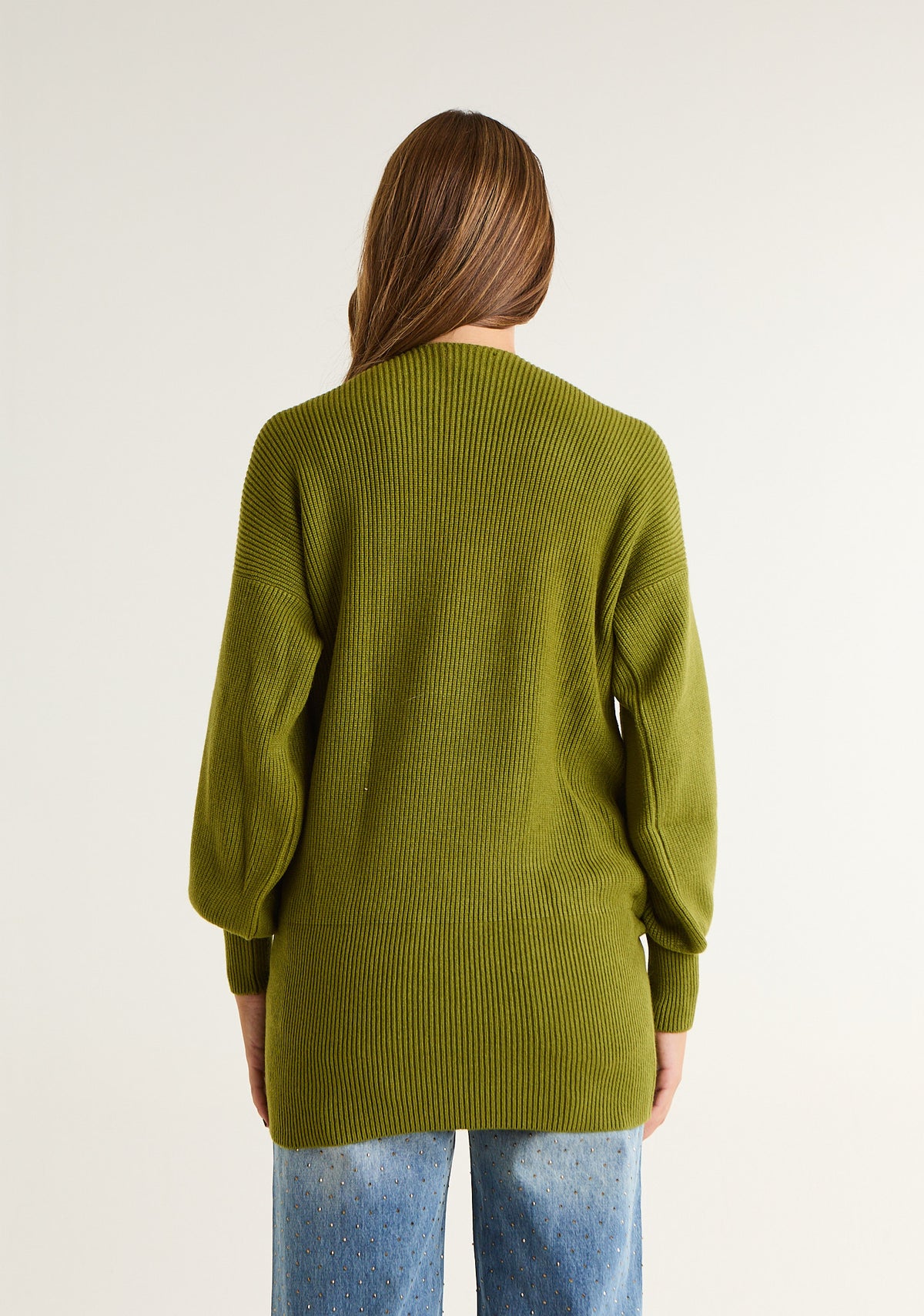 Maglia con ampia scollatura