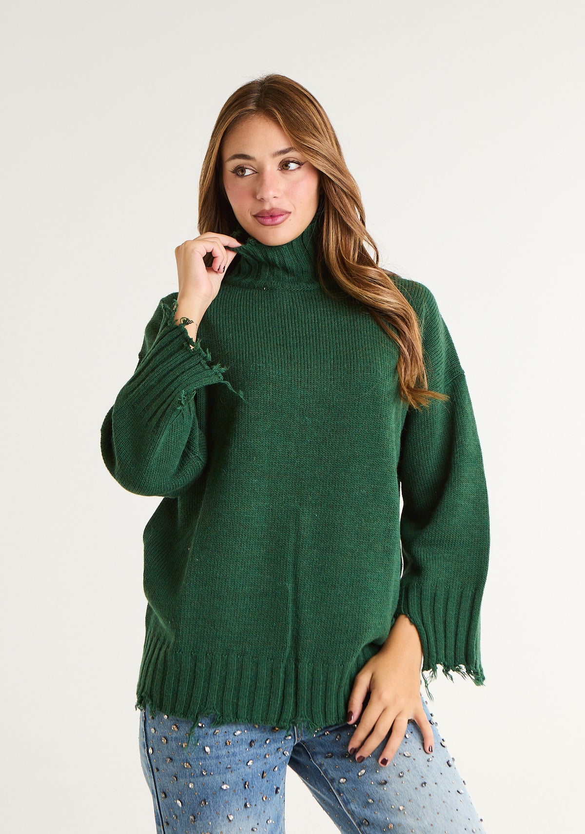Maglia con rotture