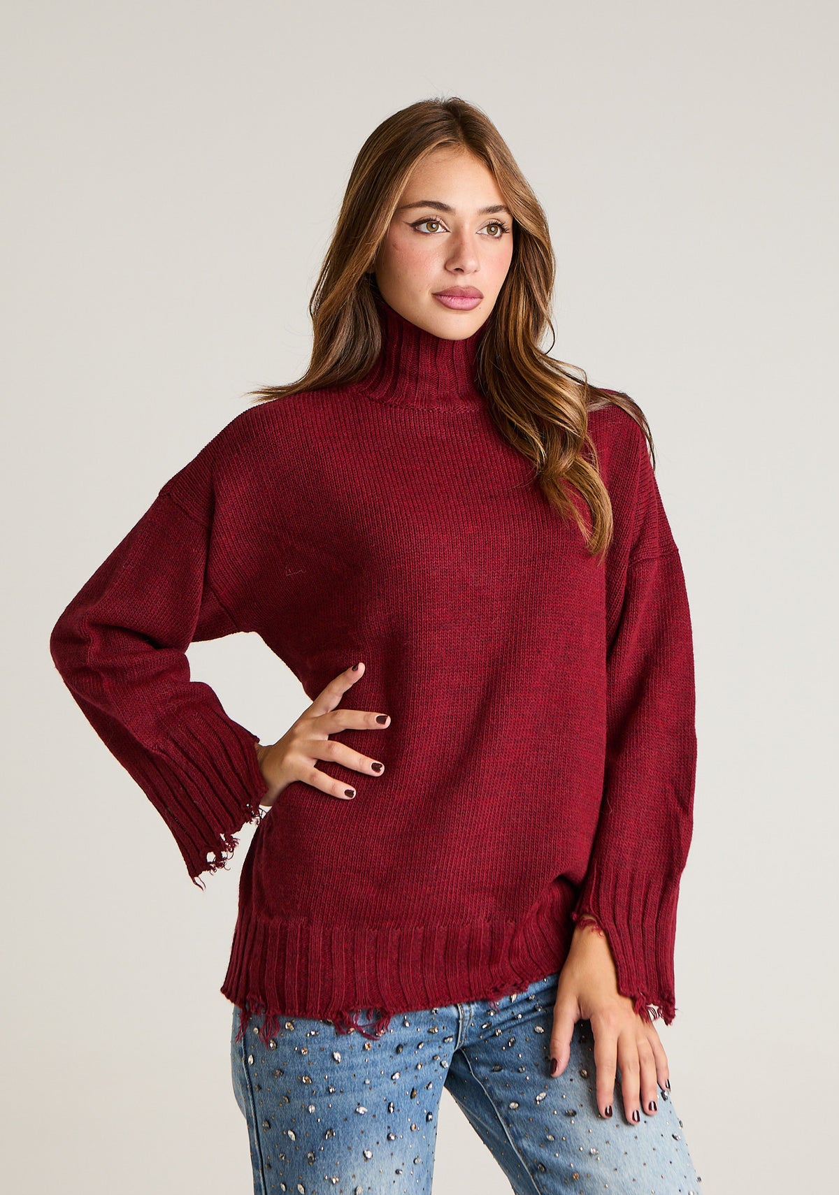 Maglia con rotture