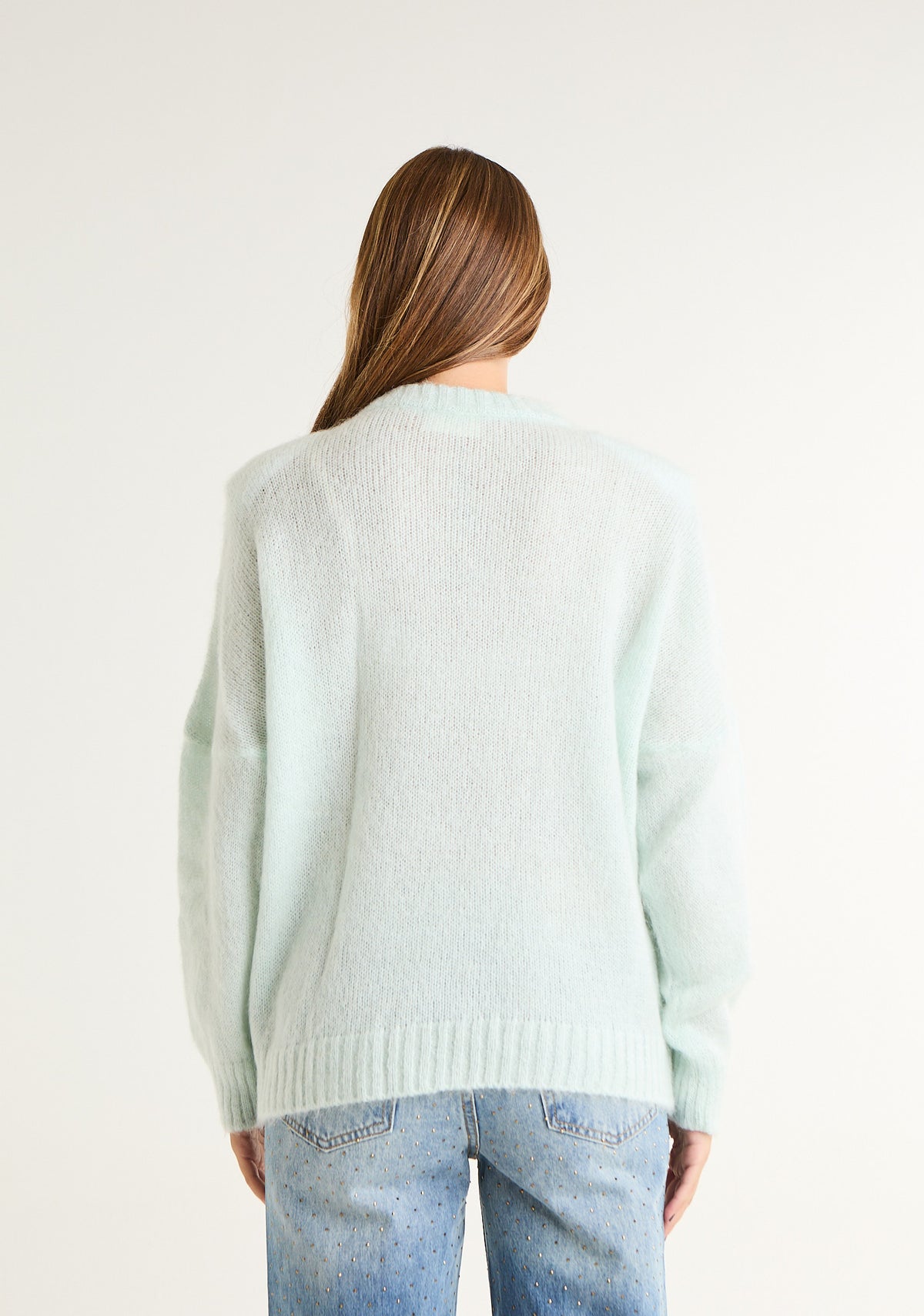 Maglia in misto angora