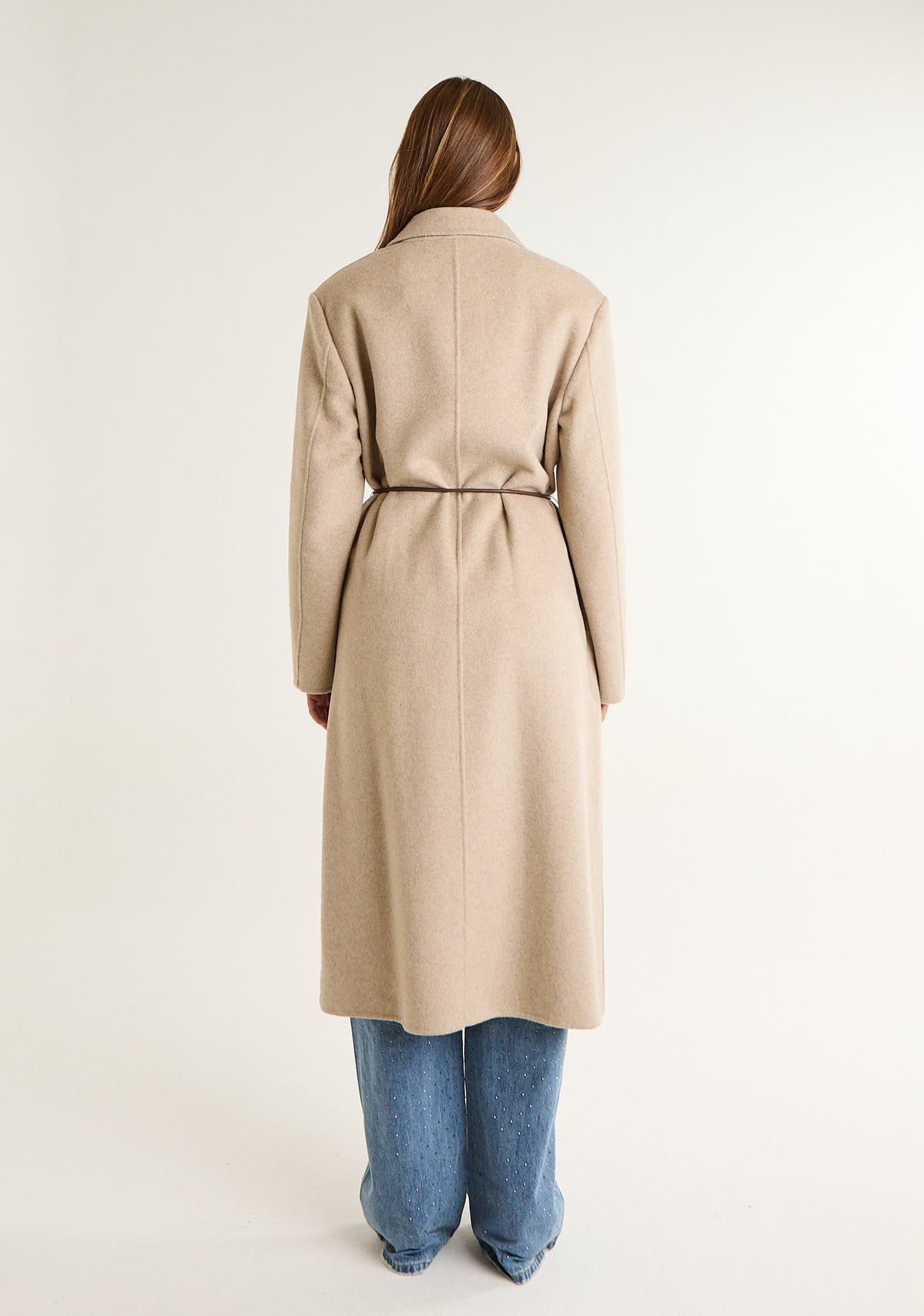 Cappotto lungo con coordino