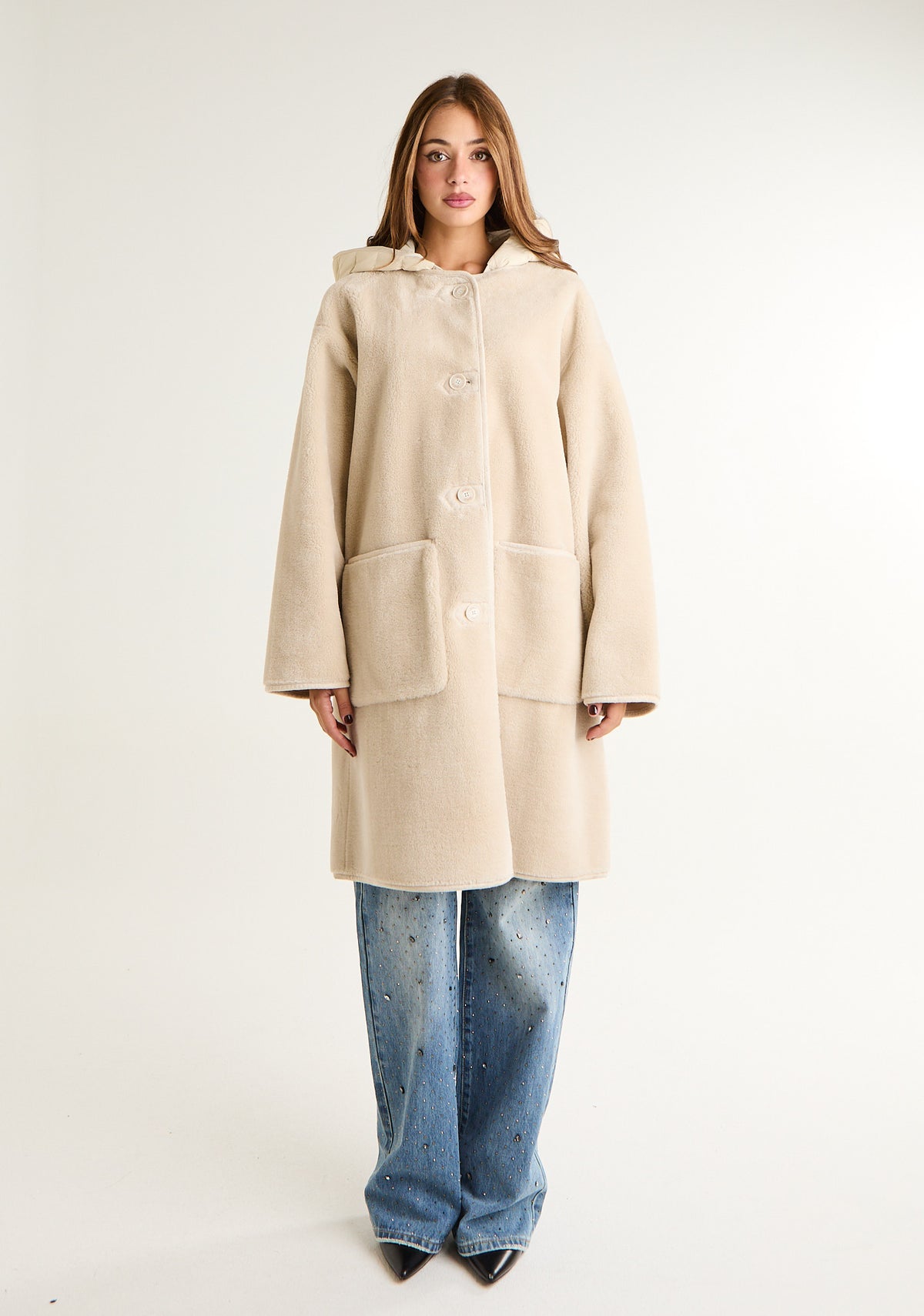 Cappotto a pelo corto
