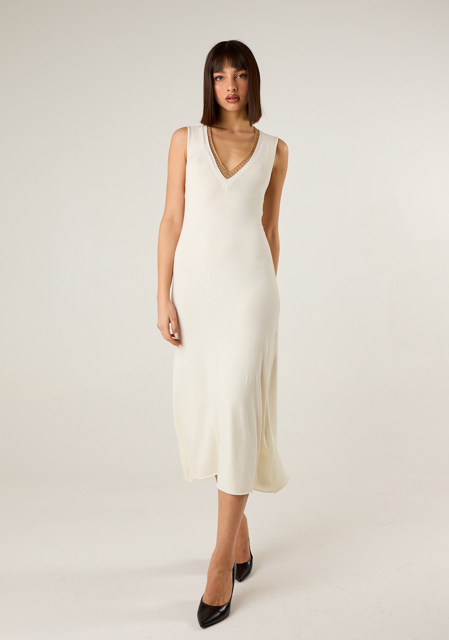 Abito lungo in maglia