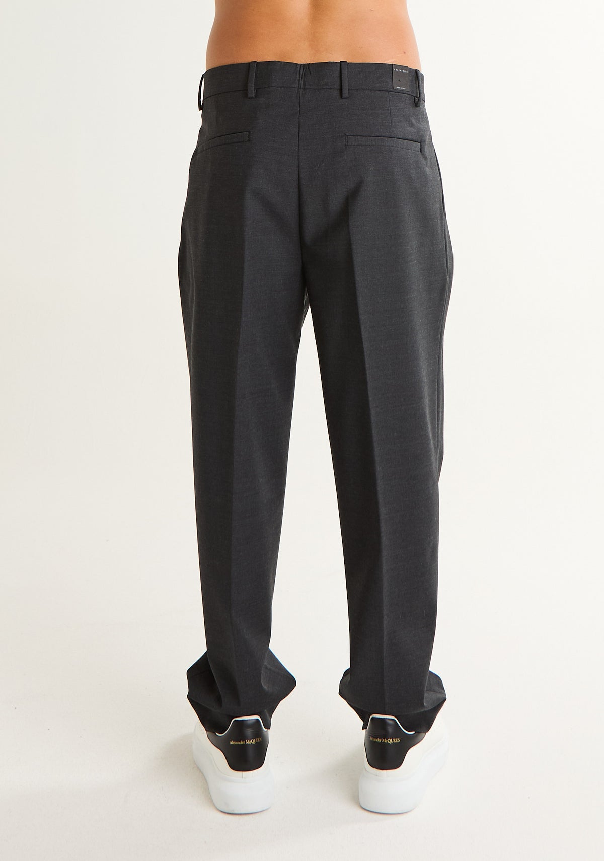 Pantalone in tessuto screziato