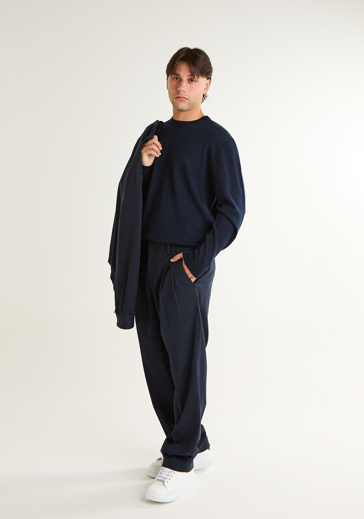 Giubbino in cotone piquet