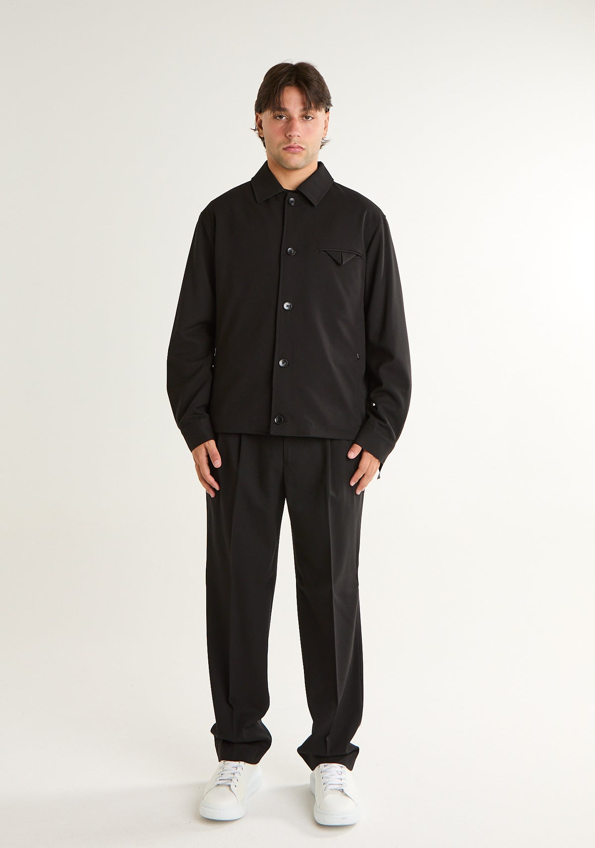 Giubbino in cotone piquet
