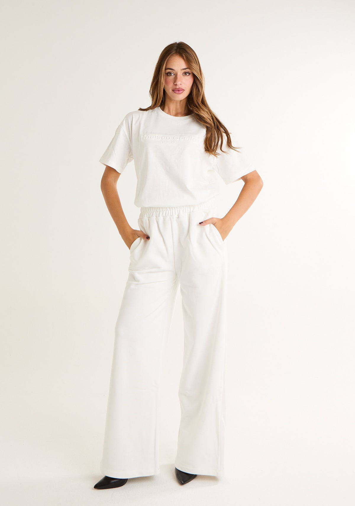 Pantalone tuta palazzo