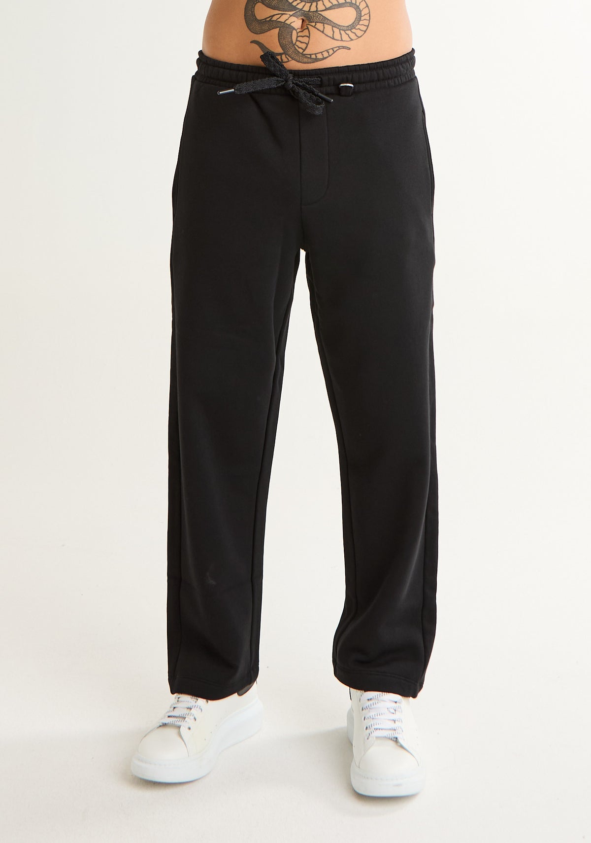 Pantalone tuta in tessuto spesso
