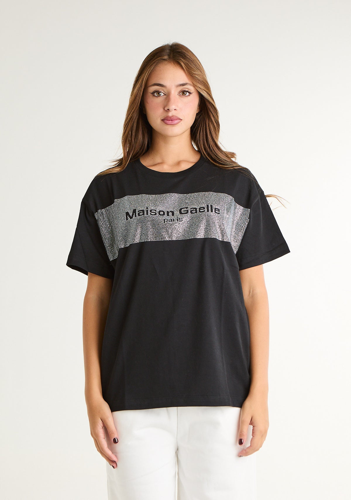 T-shirt con applicazioni