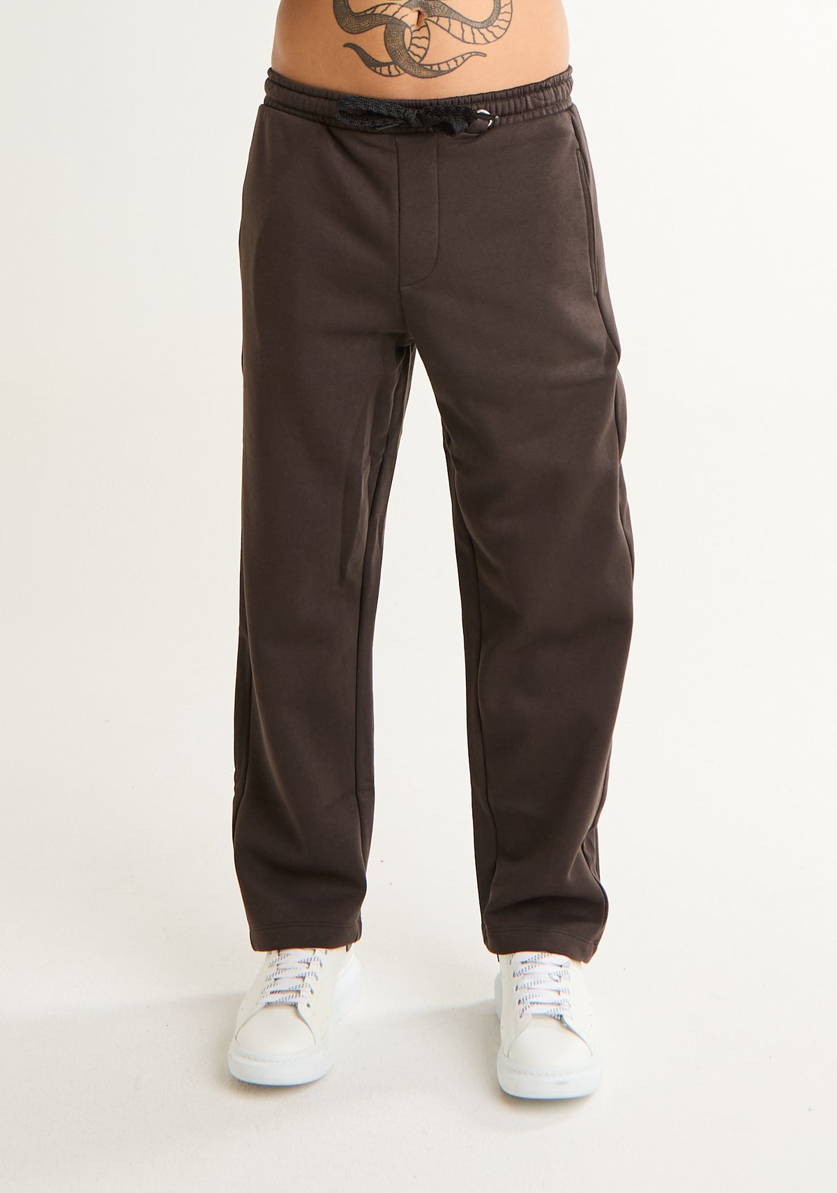 Pantalone tuta in tessuto spesso
