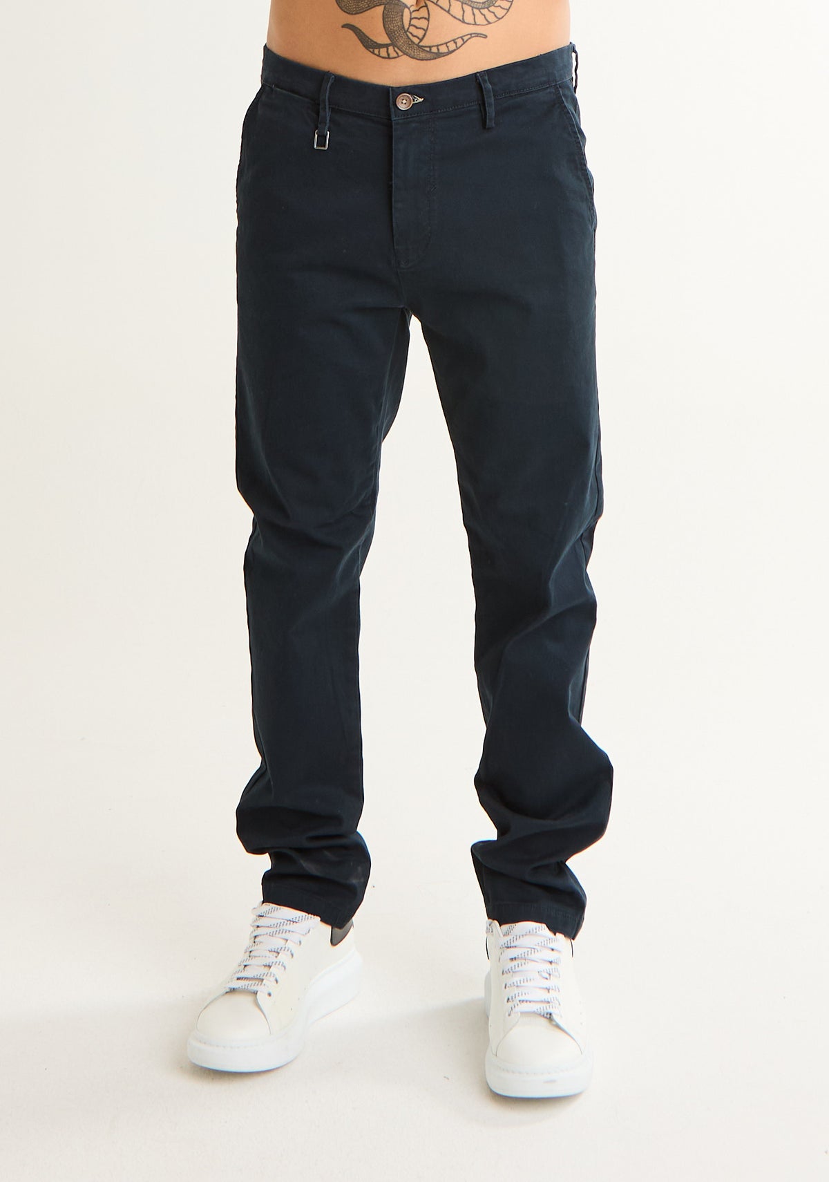 Pantalone stretch a gambe strette