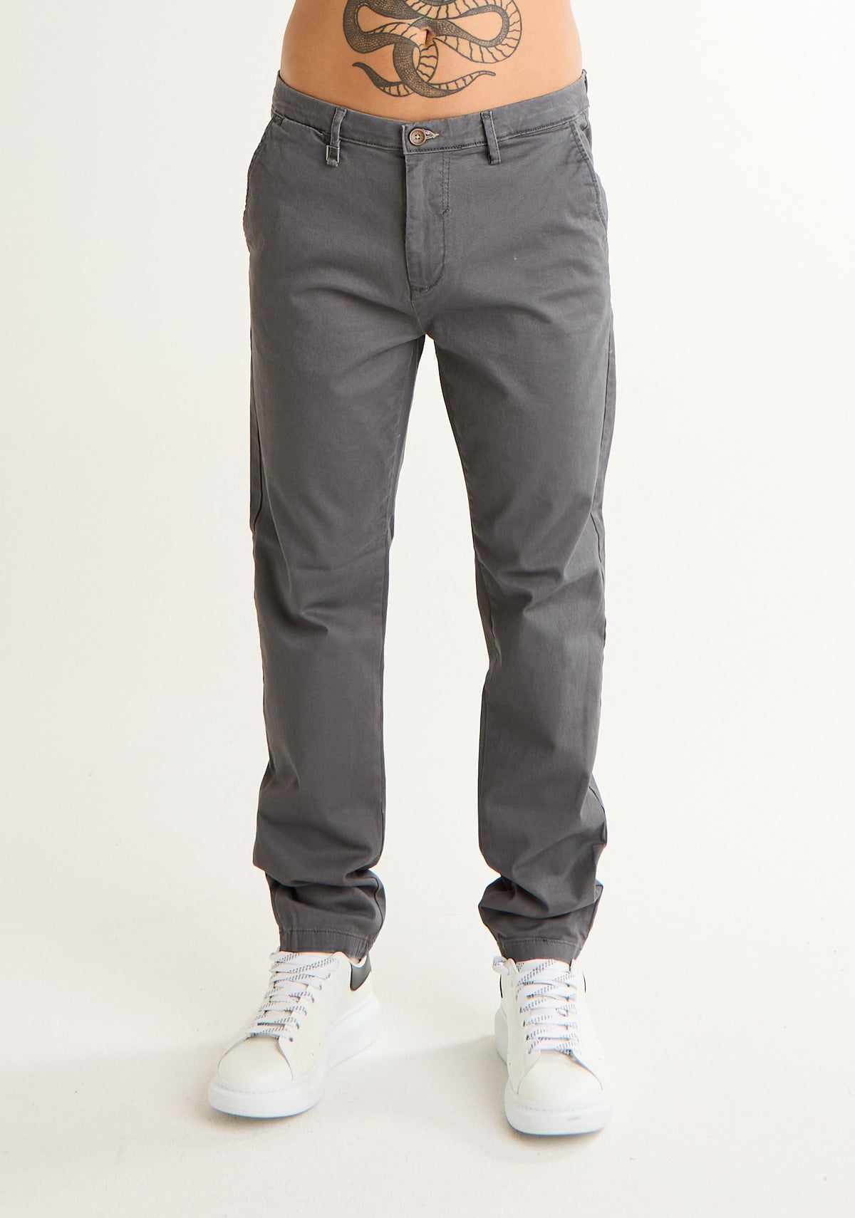 Pantalone stretch a gambe strette