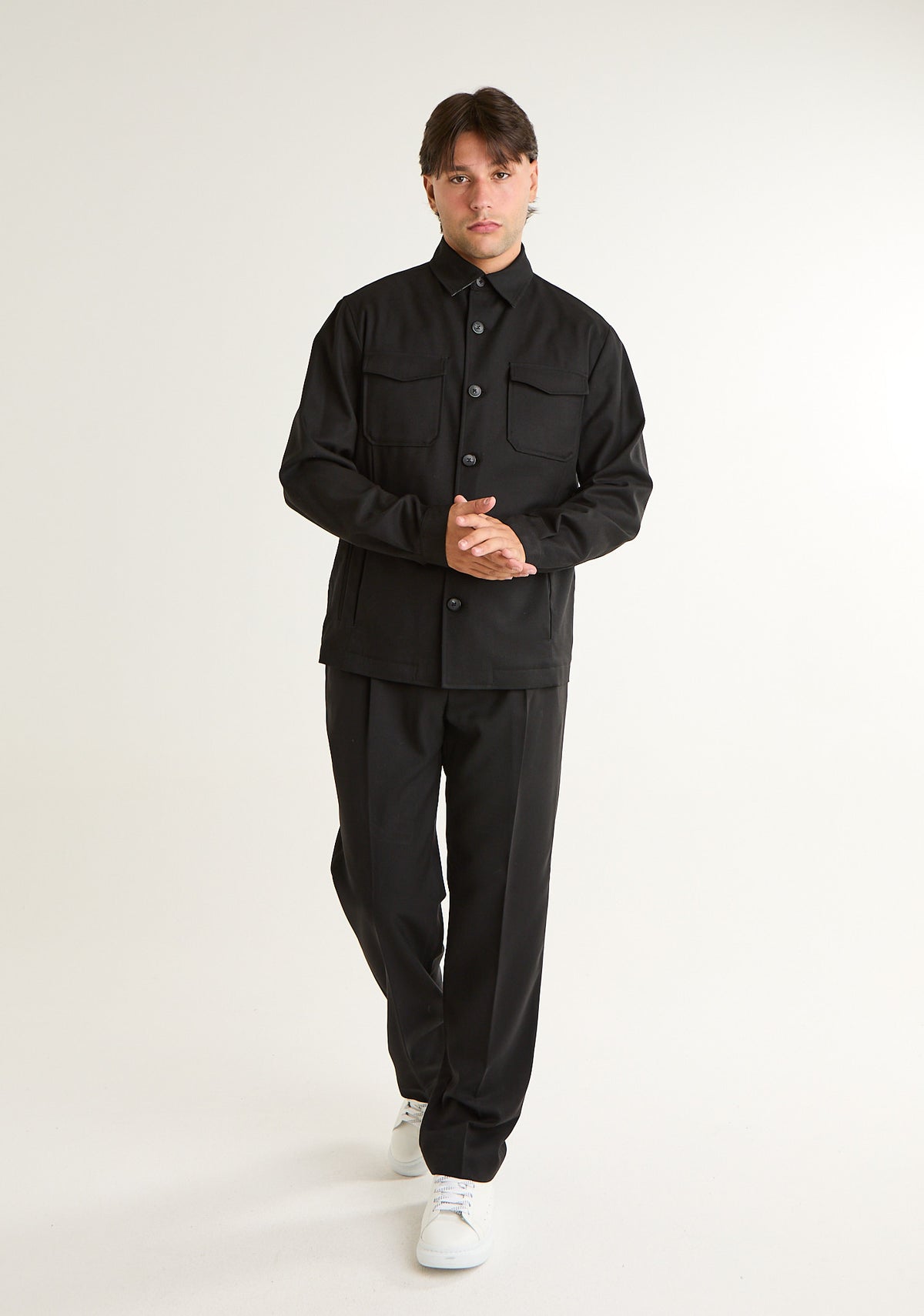 Pantalone comodo con elastico in vita
