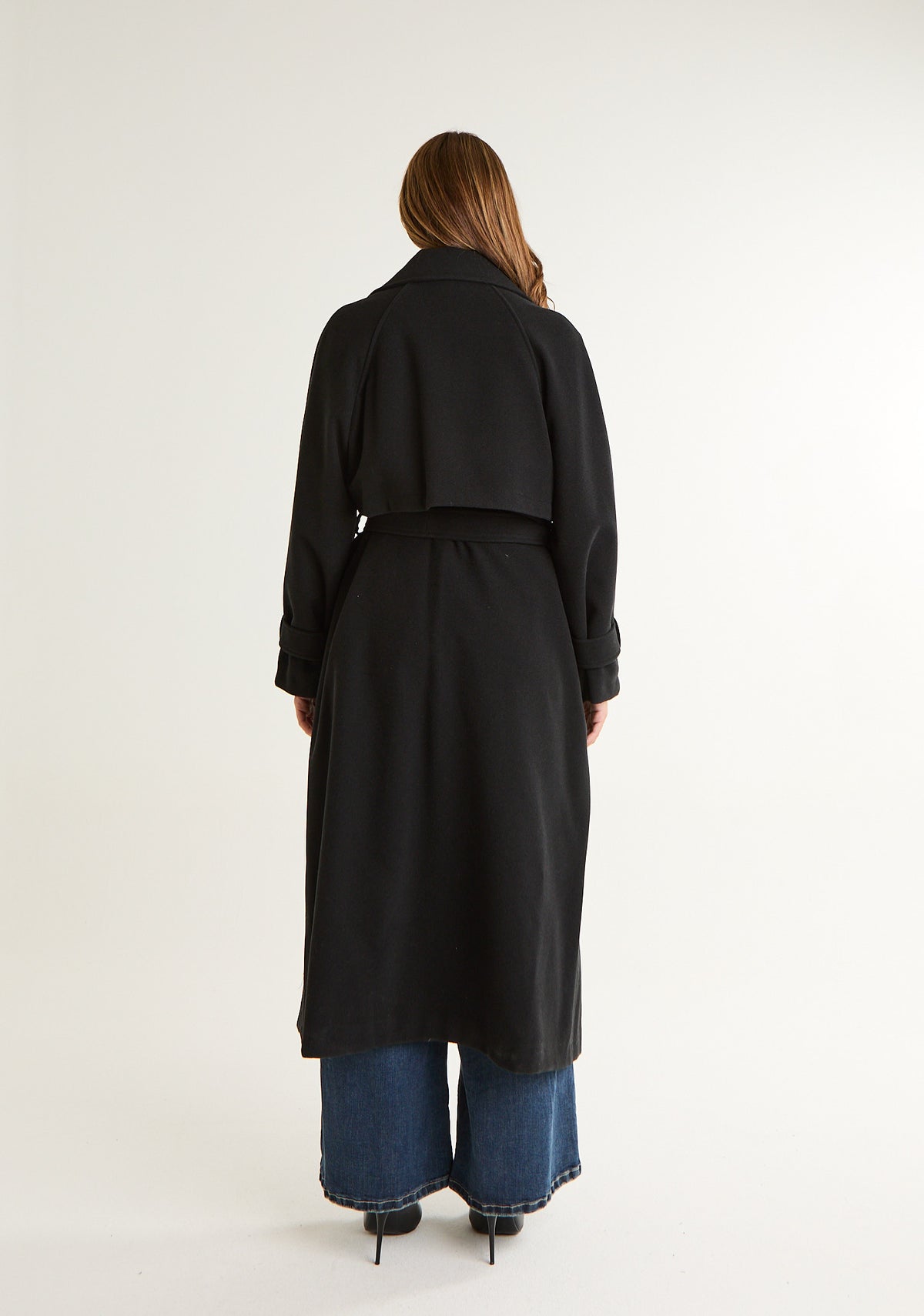 Cappotto over a revers ampi
