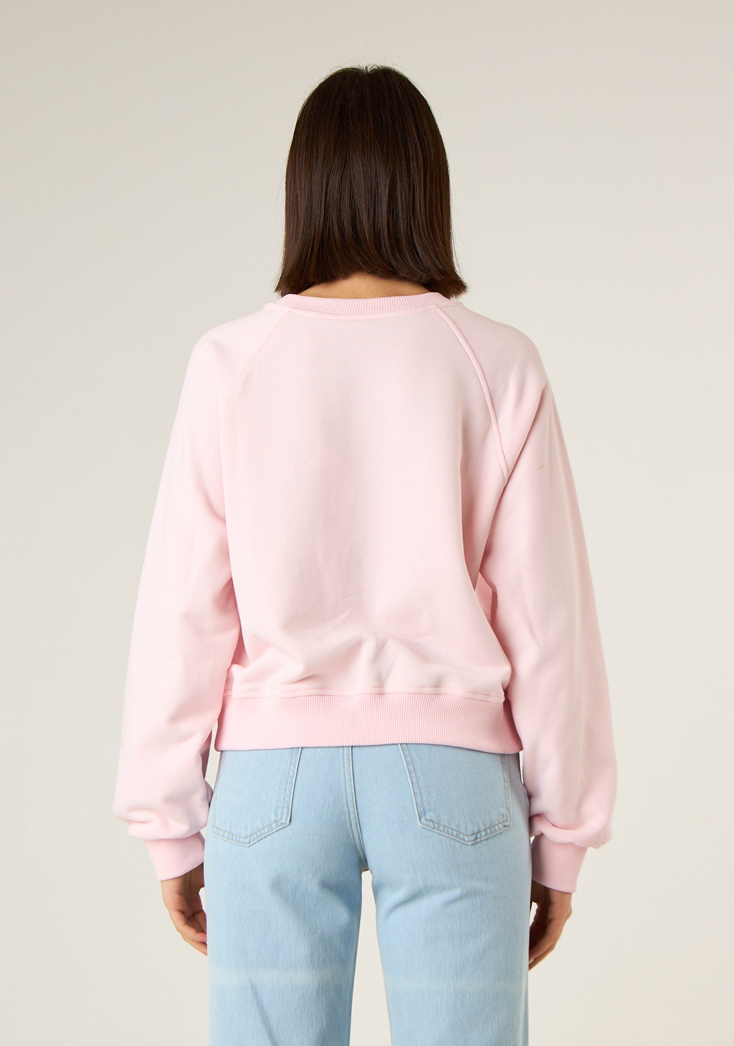 Felpa con logo ricamato