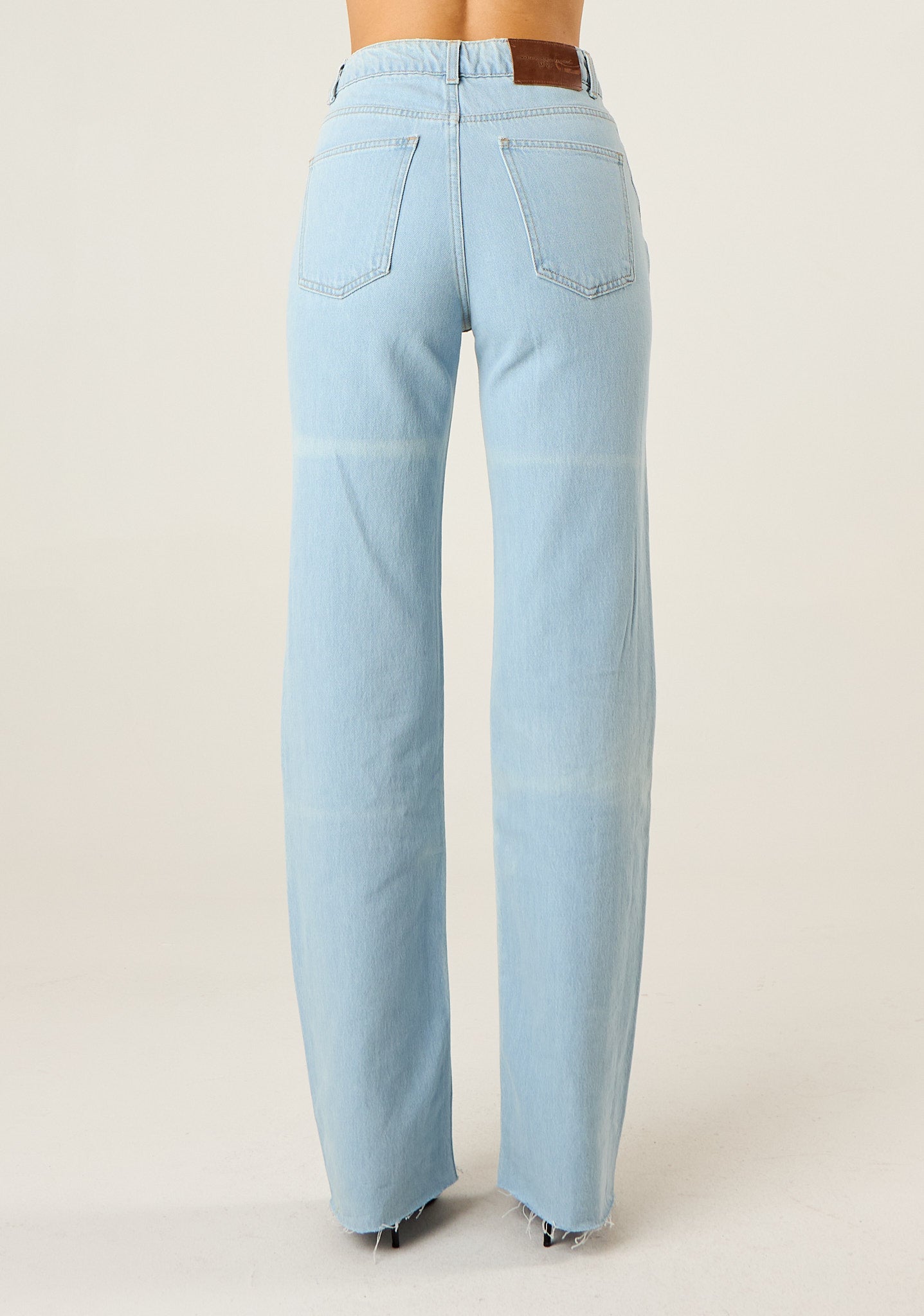 Jeans a gamba dritta