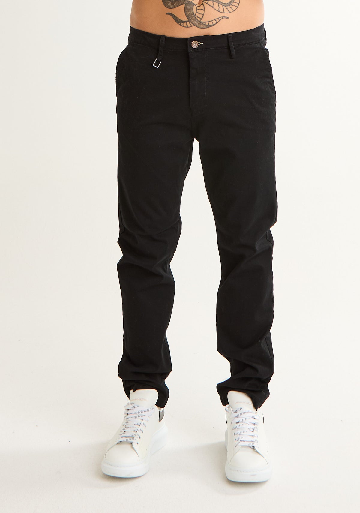 Pantalone stretch a gambe strette