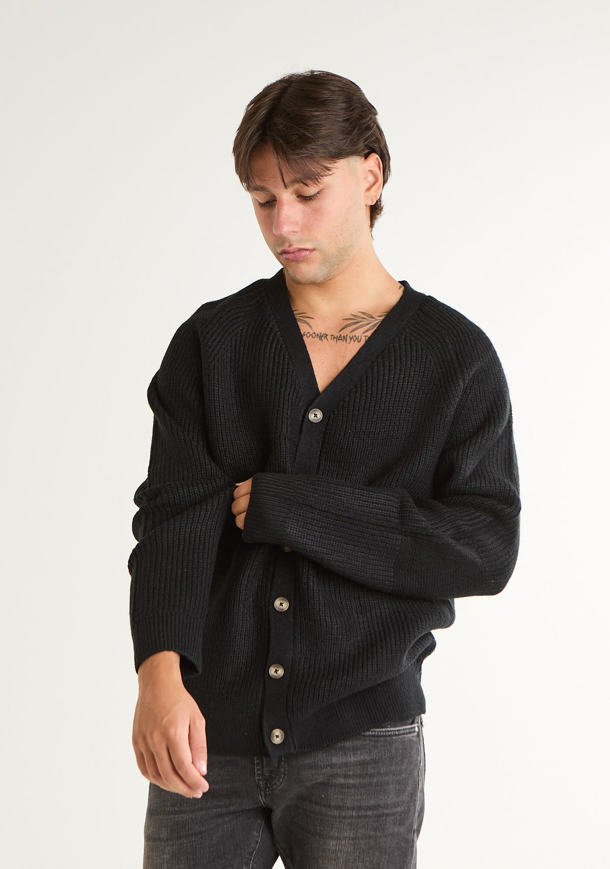 Cardigan a lavorazione spessa