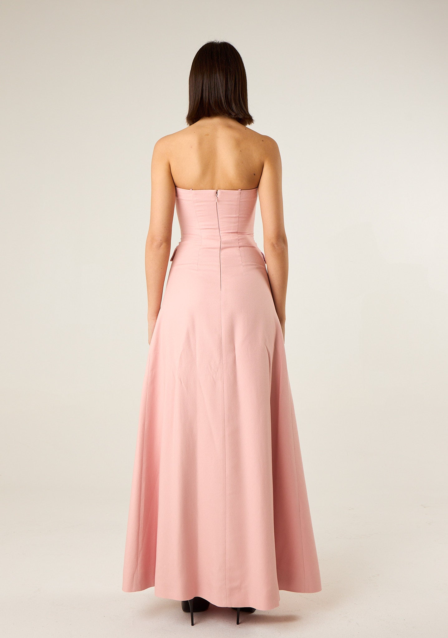 Abito lungo a corpetto