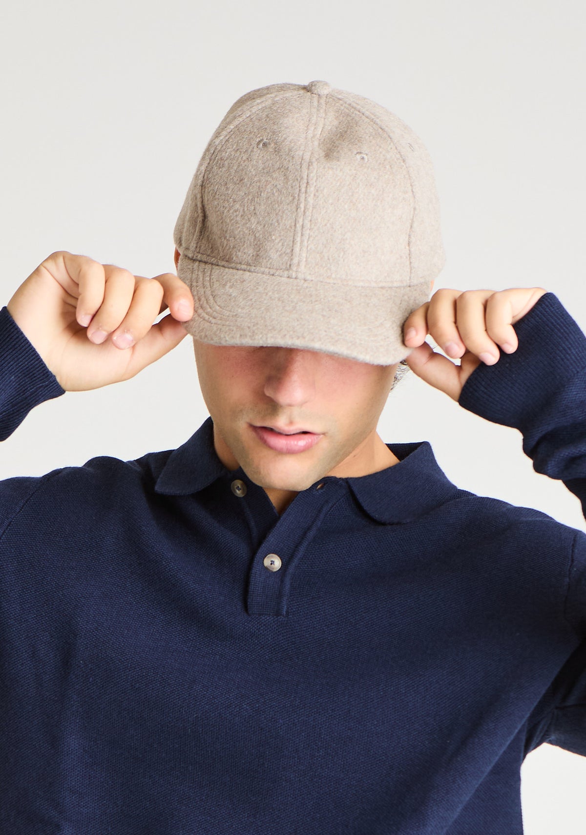 Cappello baseball in panno