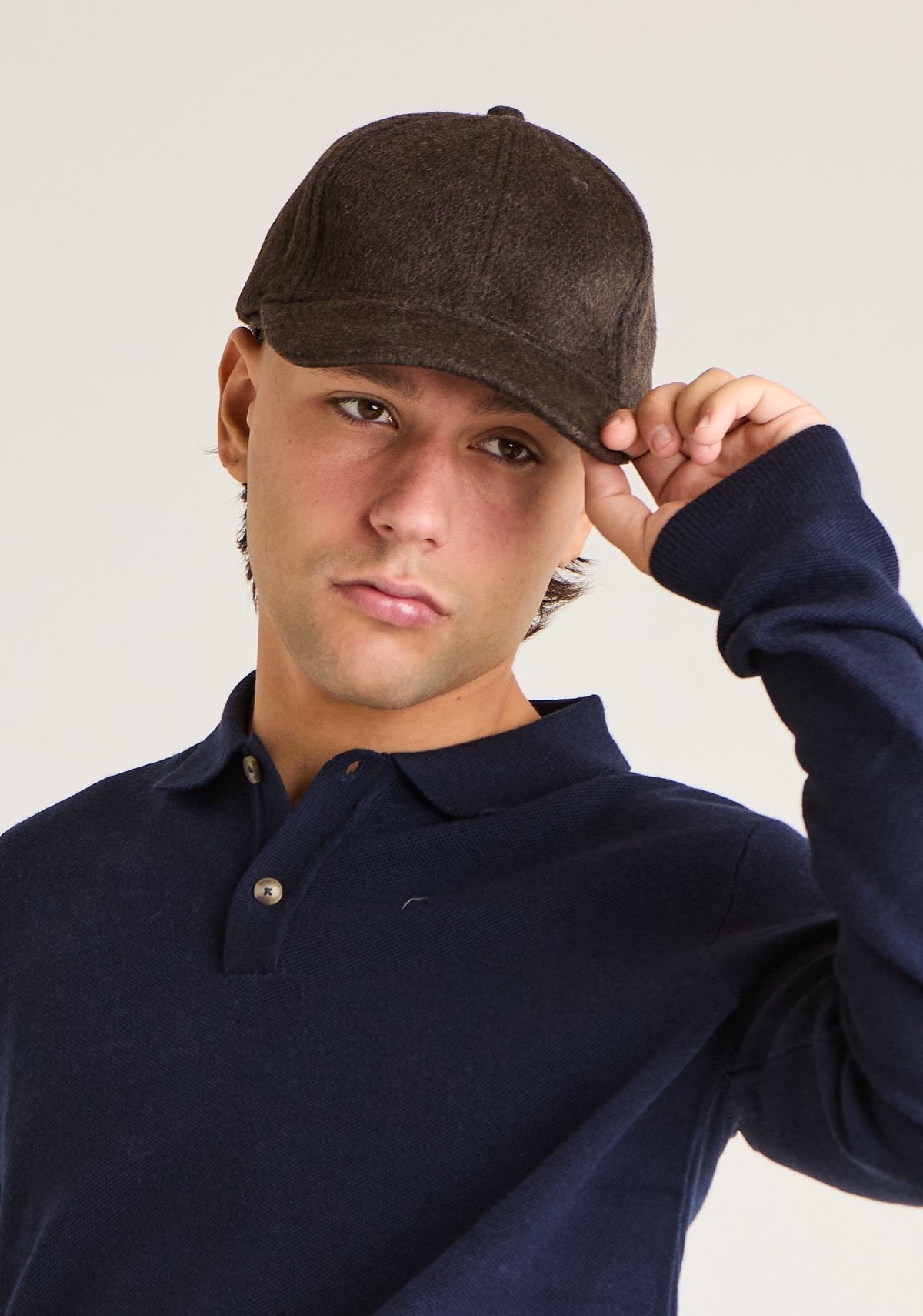 Cappello baseball in panno