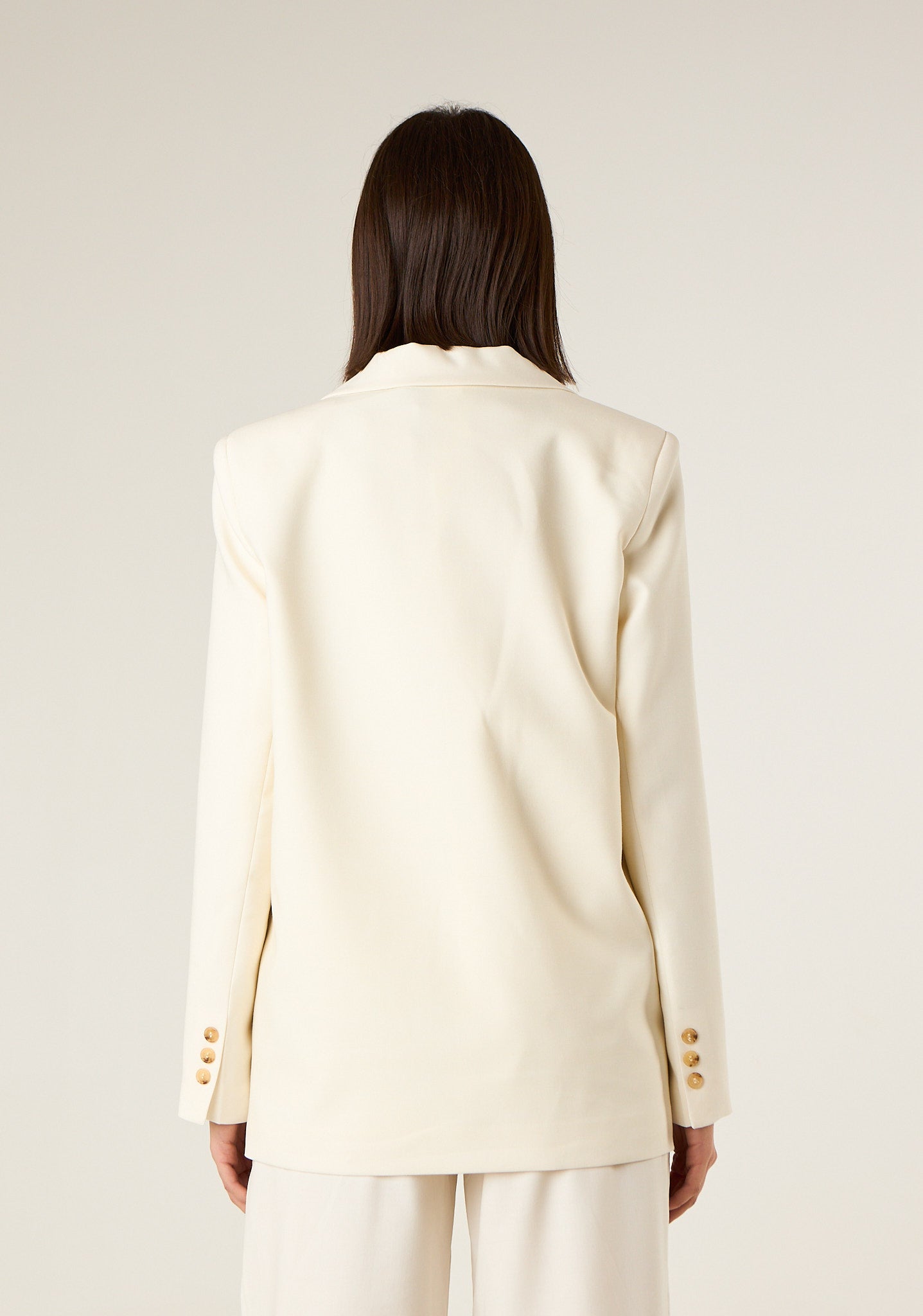 Giacca monopetto allungata