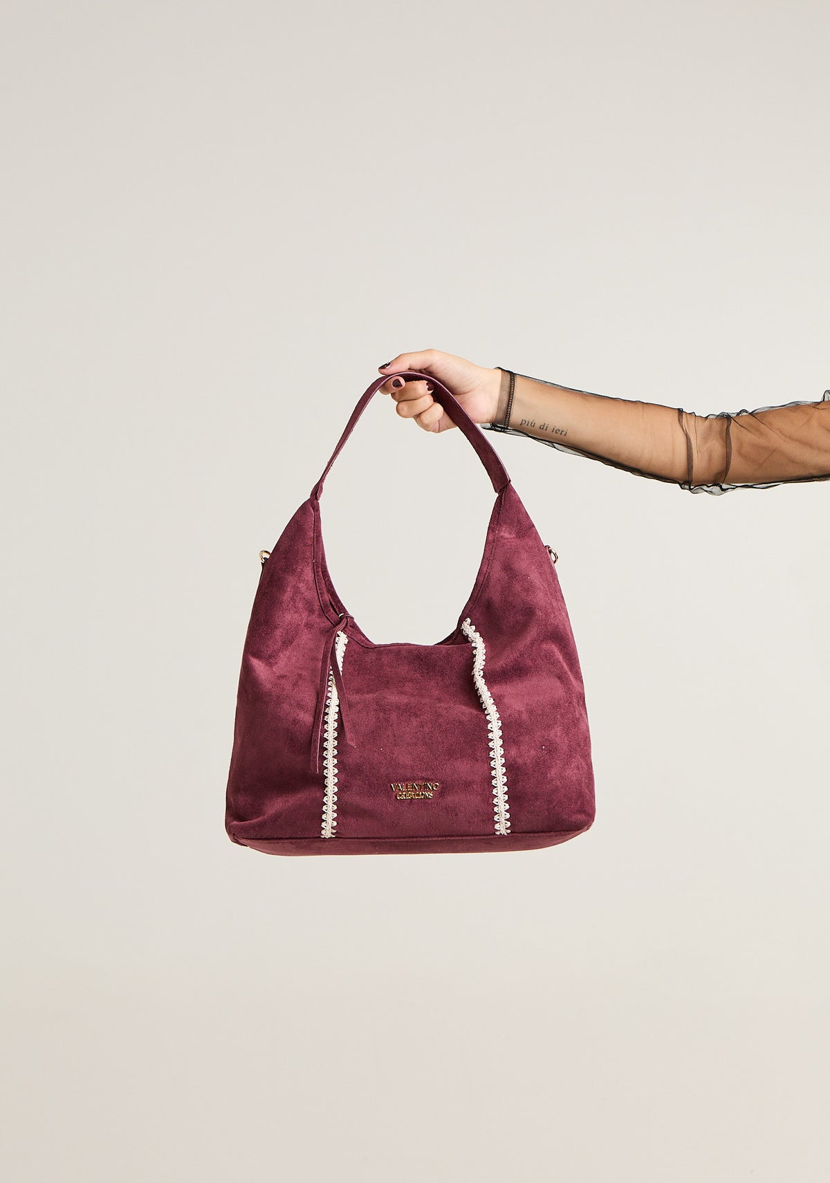Borsa grande a mezzaluna