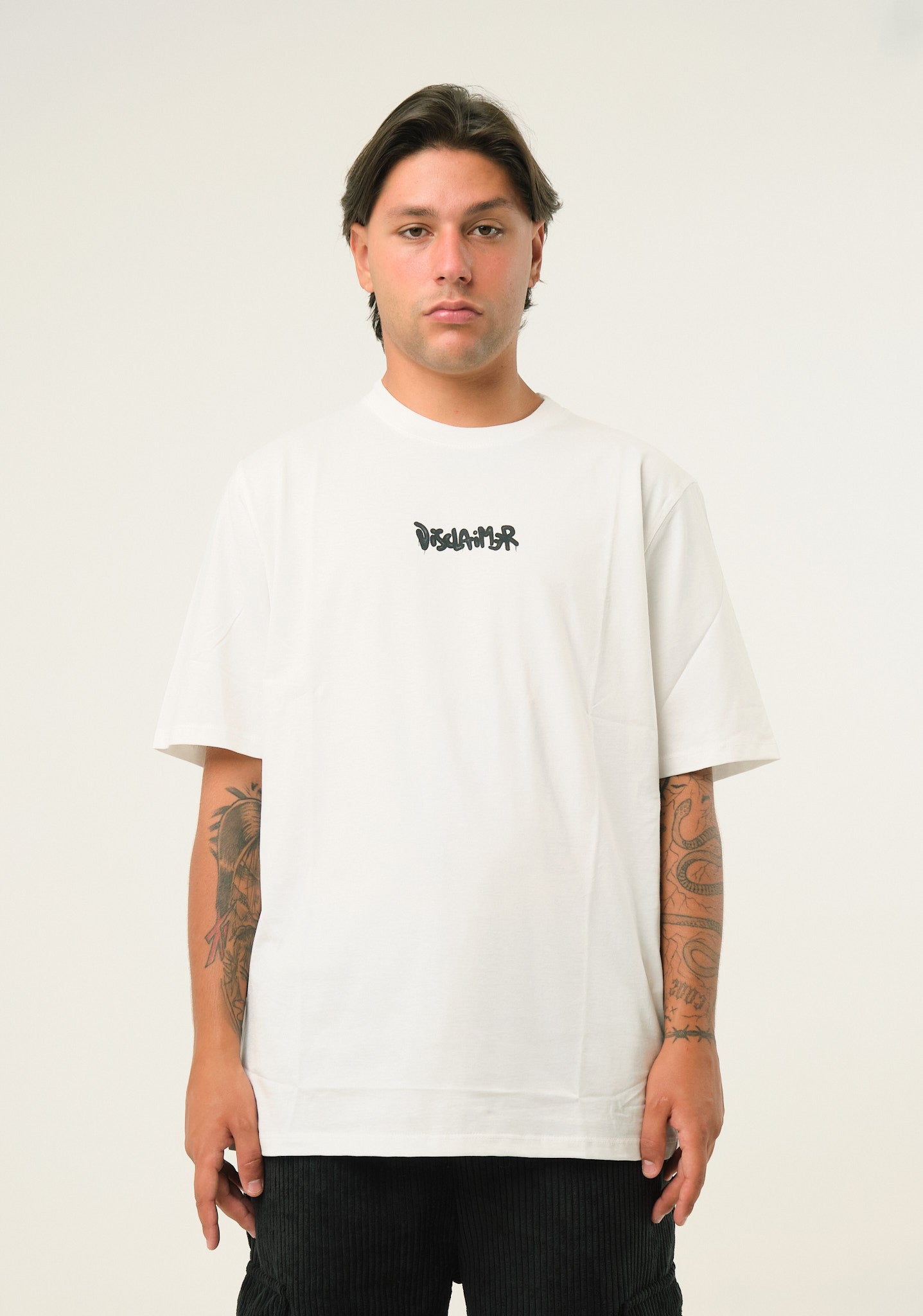 T-shirt con ampia stampa posteriore