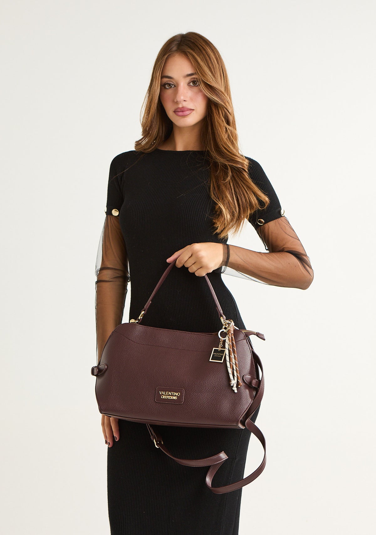 Borsa regular con charms
