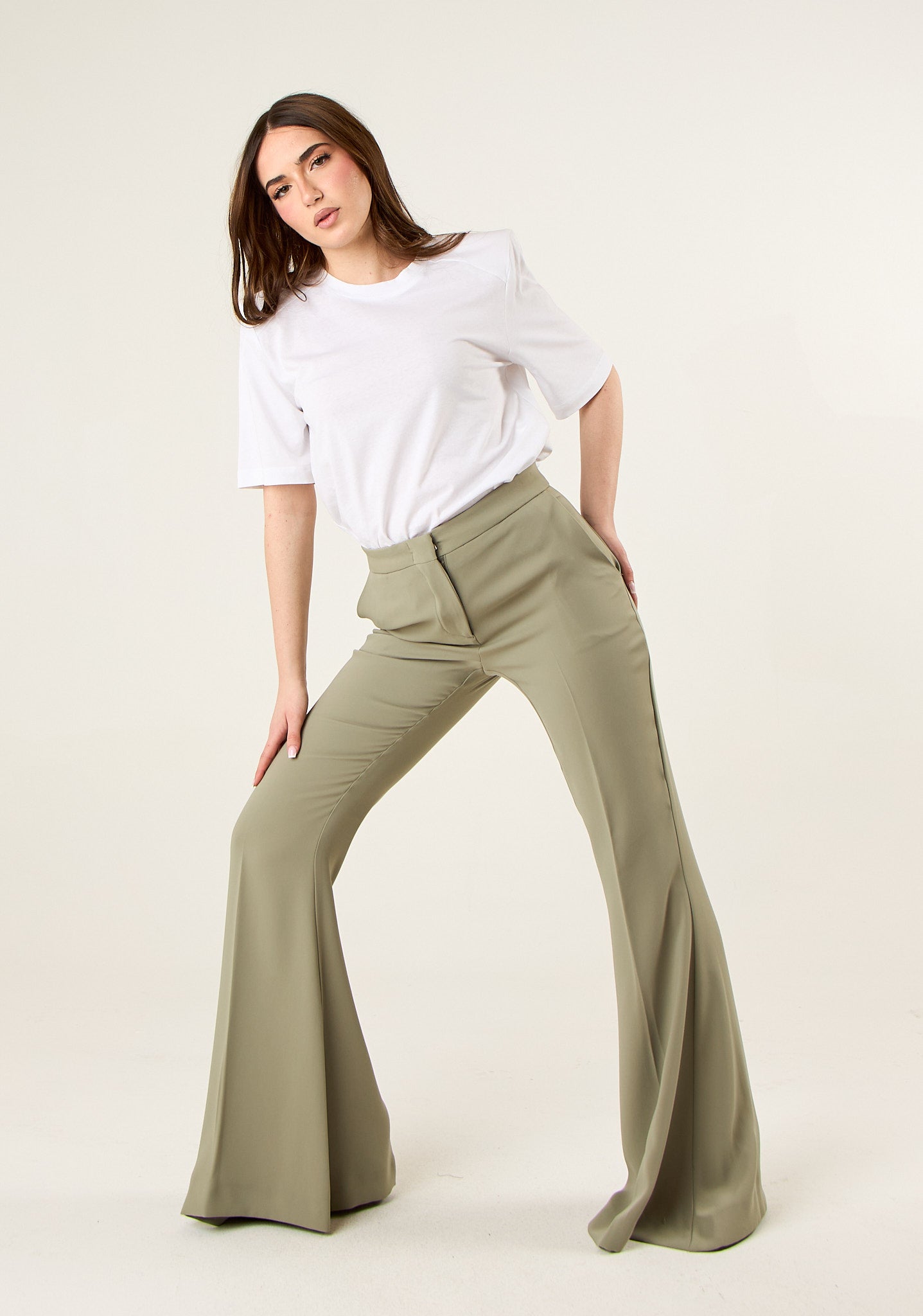 Pantalone a zampa d'elefante