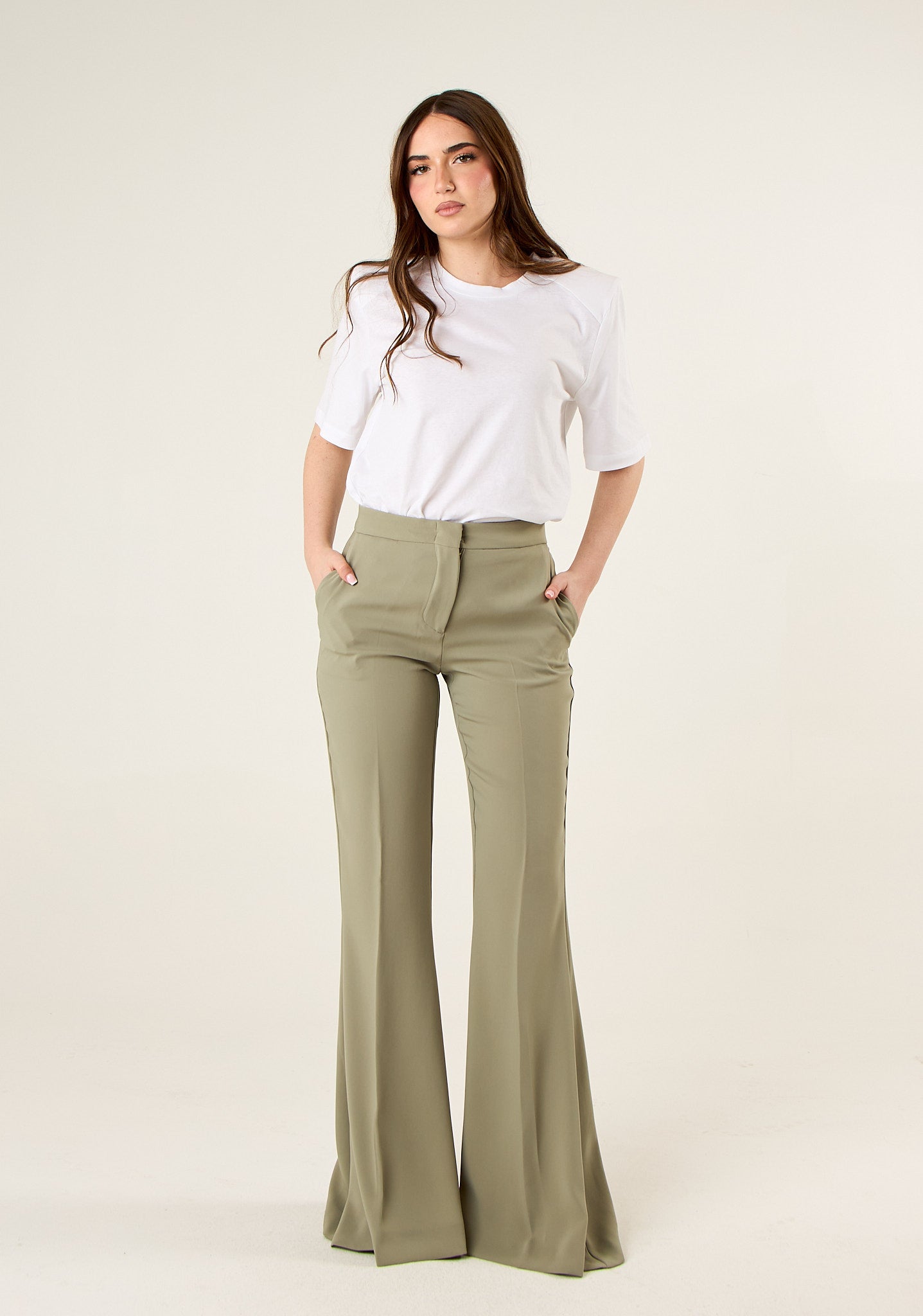 Pantalone a zampa d'elefante