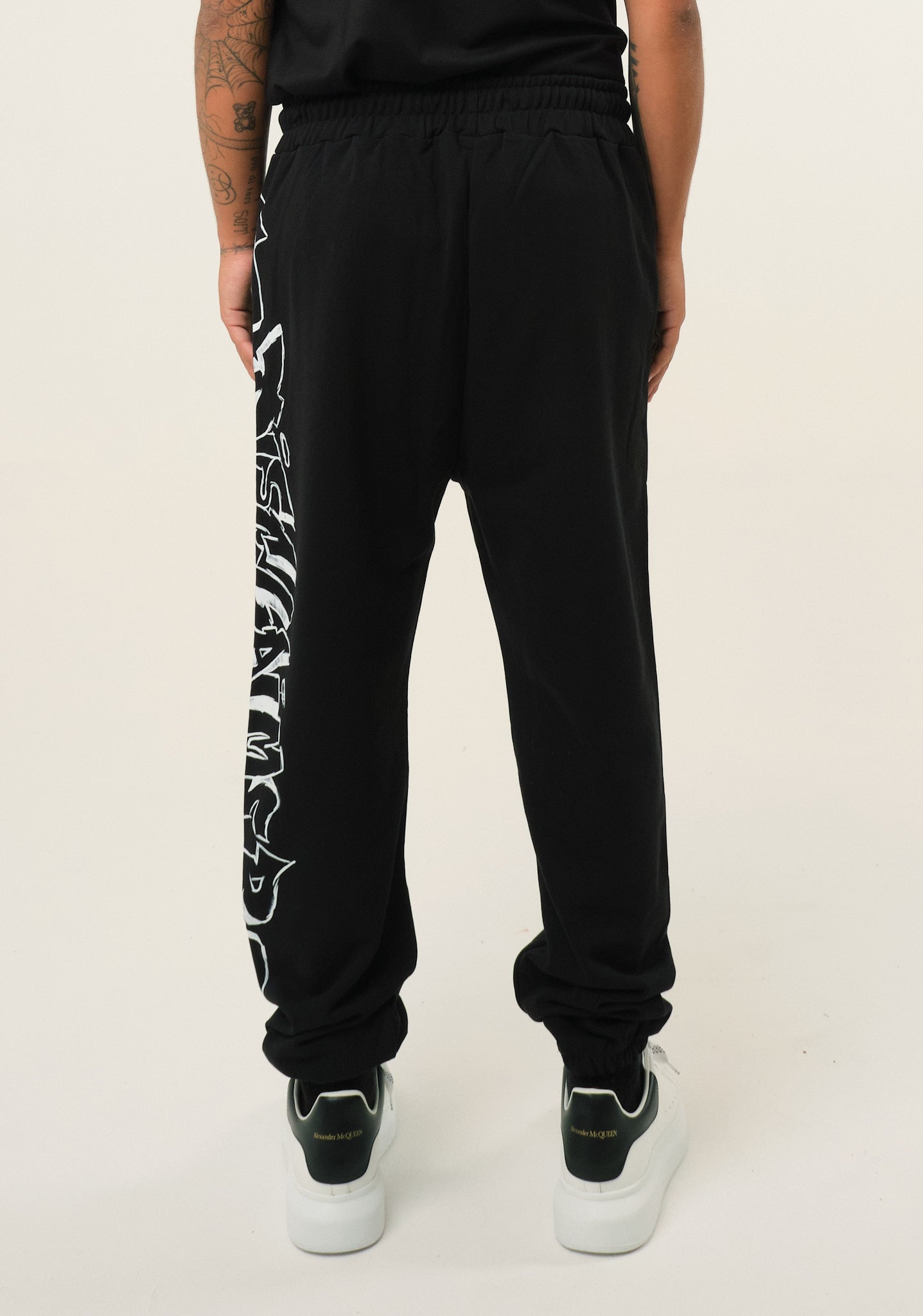 Pantalone con stampa laterale