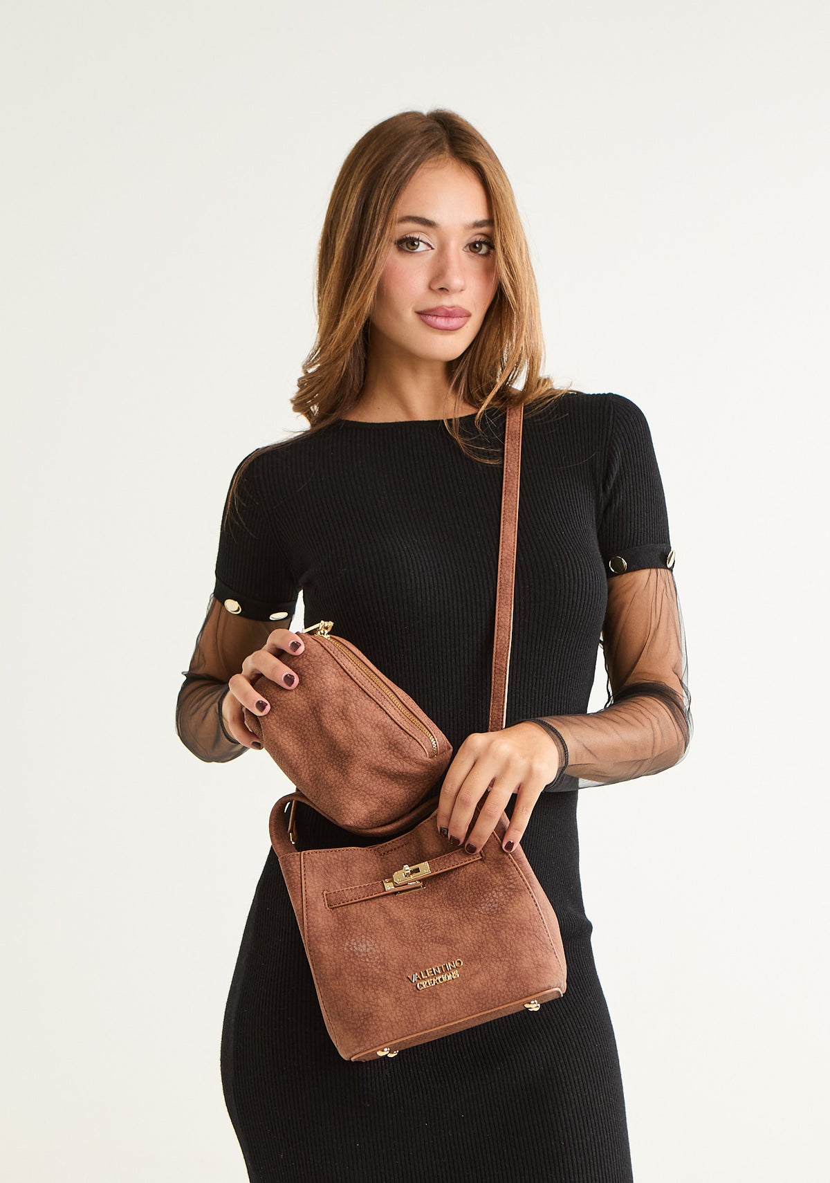 Borsa a mano con borsello