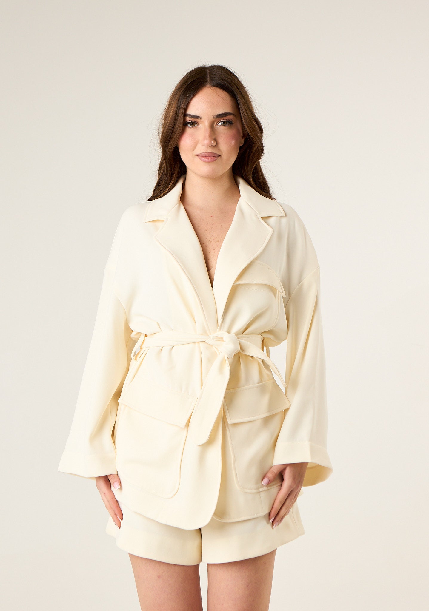 Giacca ampia con tasconi