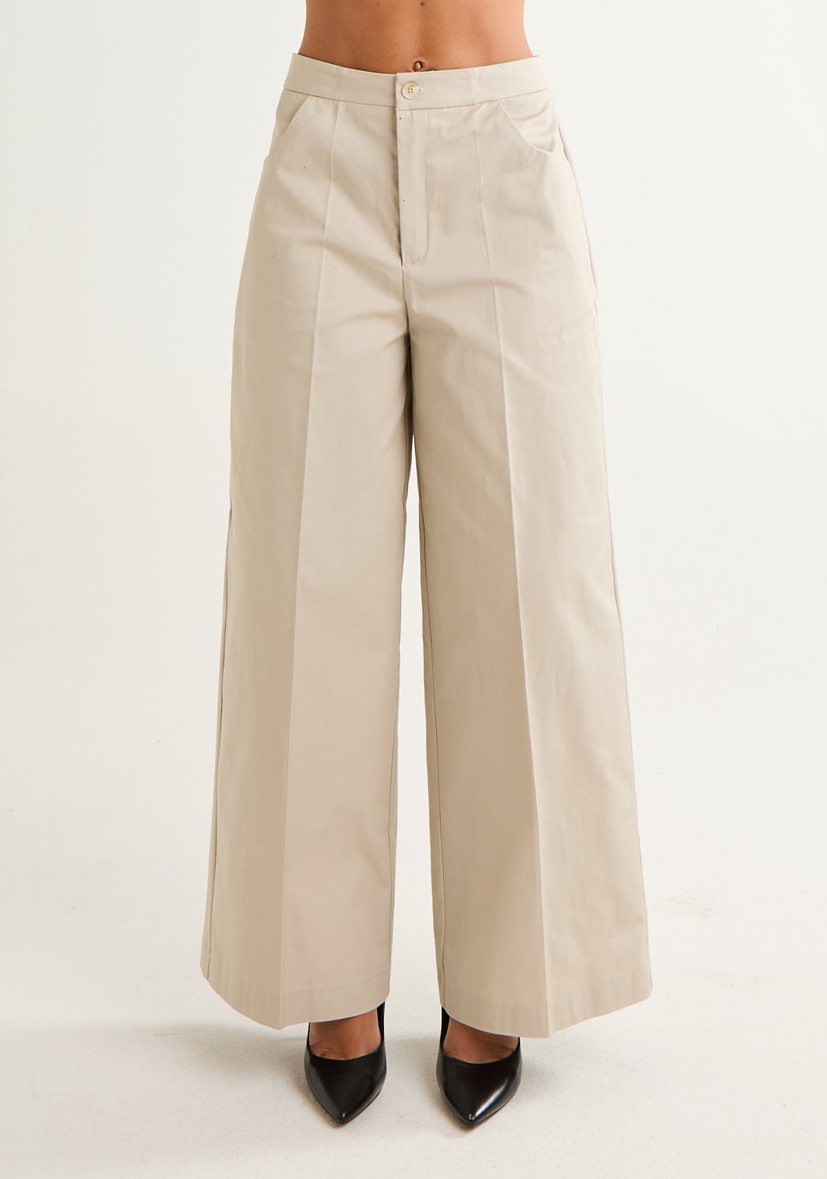 Pantalone gambe larghe