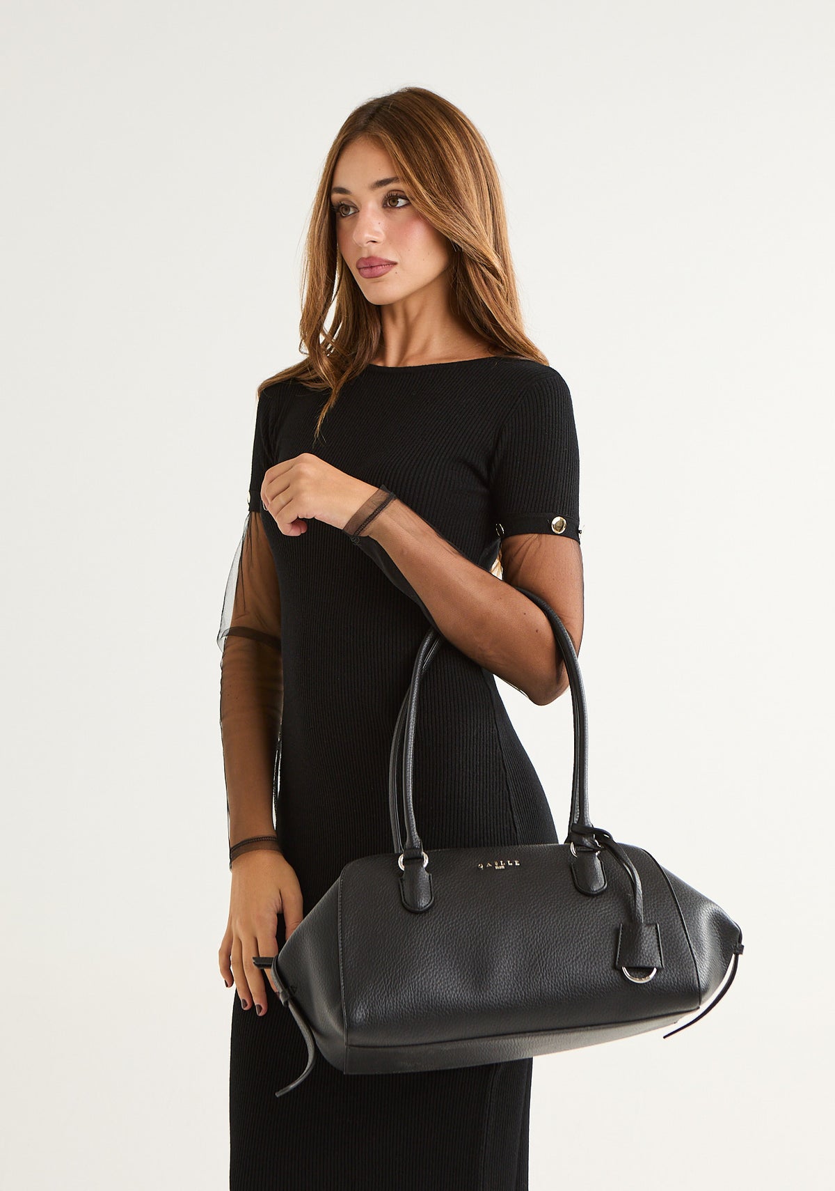 Borsa duffle in bottolato
