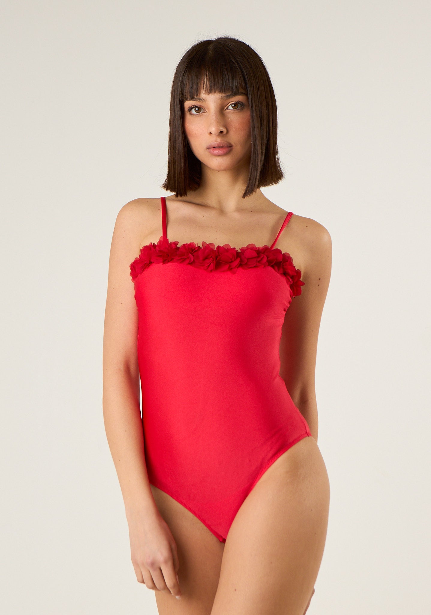 Costume intero con applicazioni