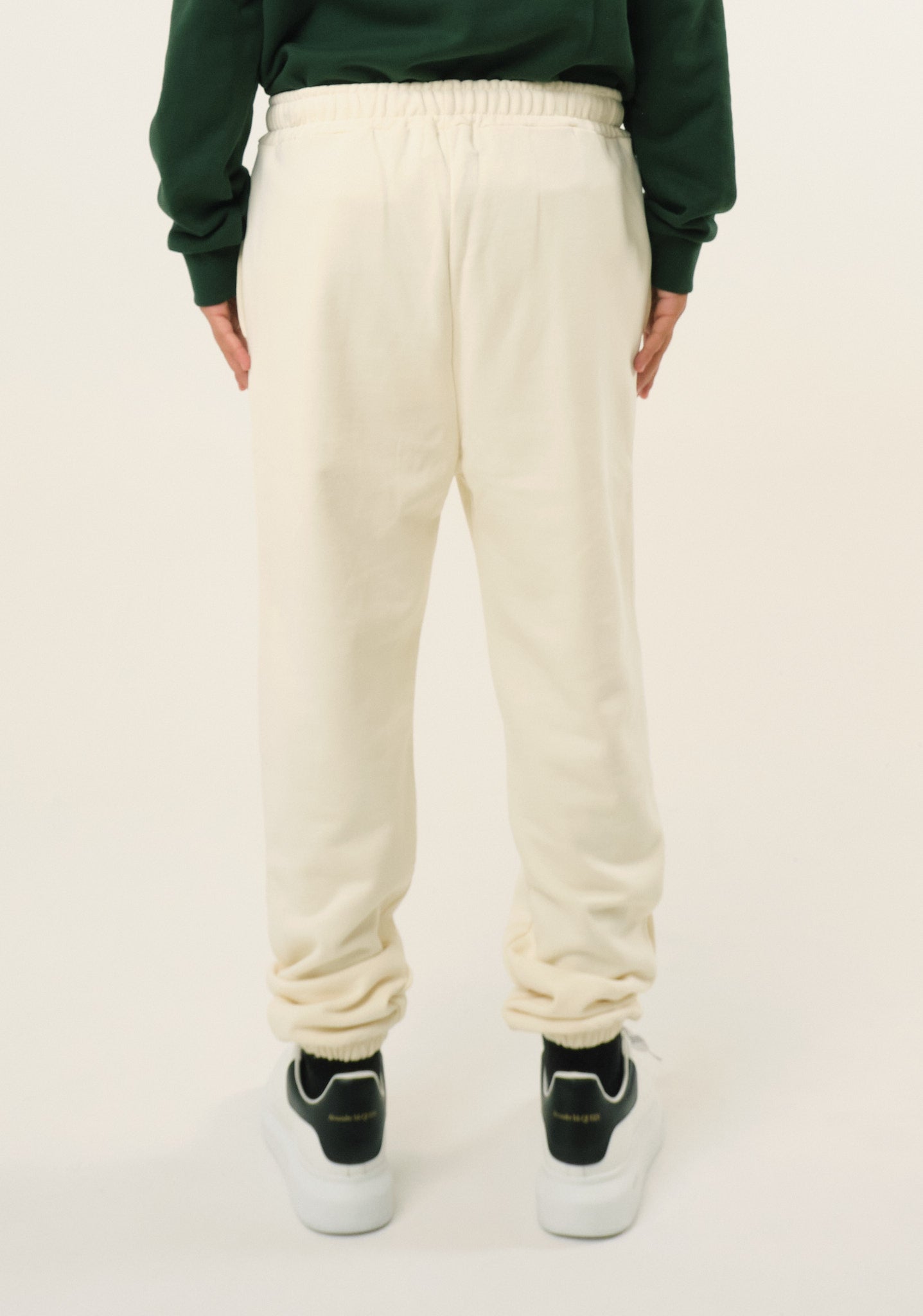 Pantalone tuta con logo ricamato