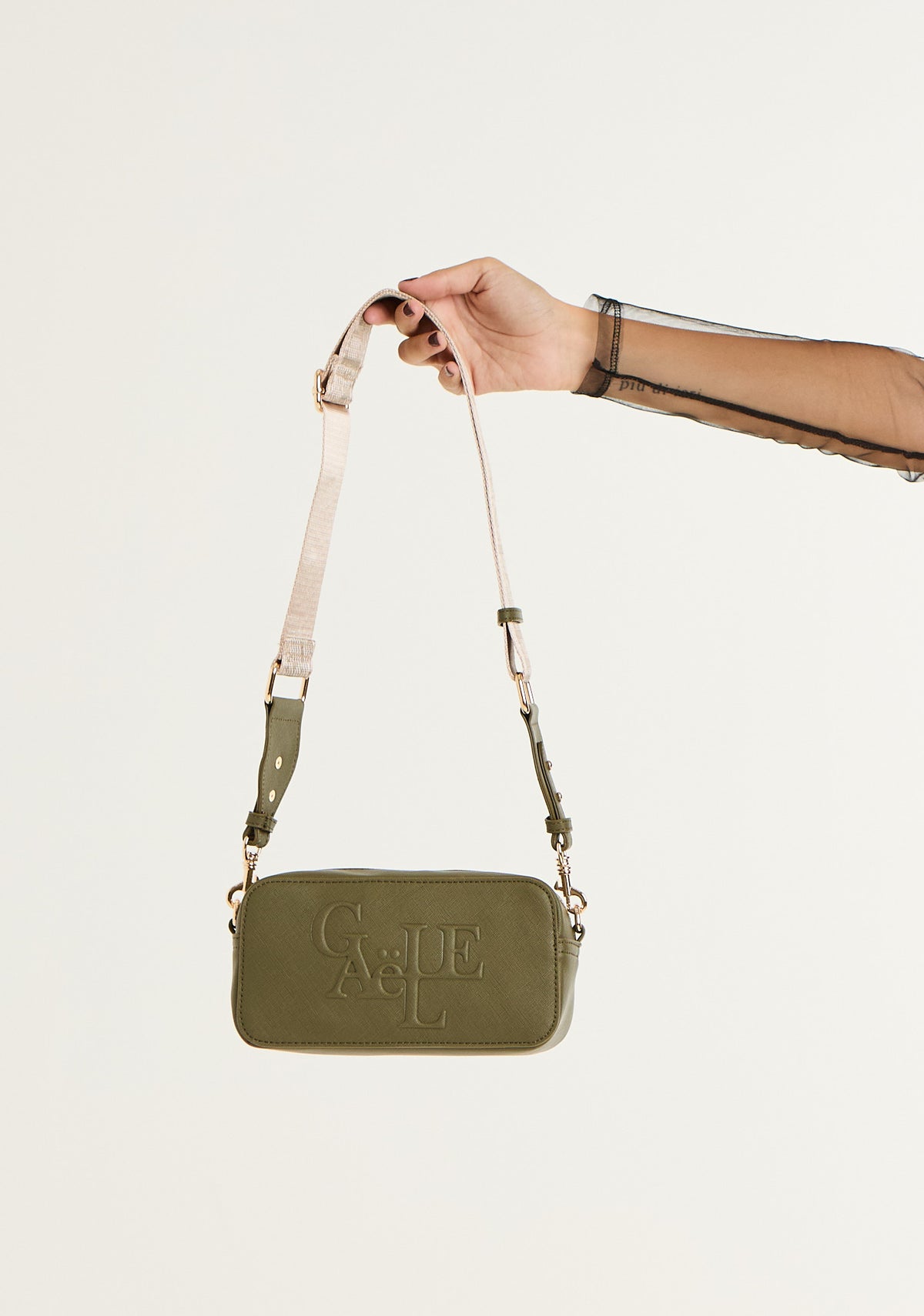 Borsa camera bag in saffiano