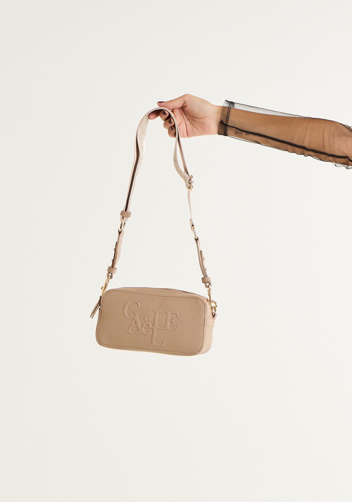 Borsa camera bag in saffiano