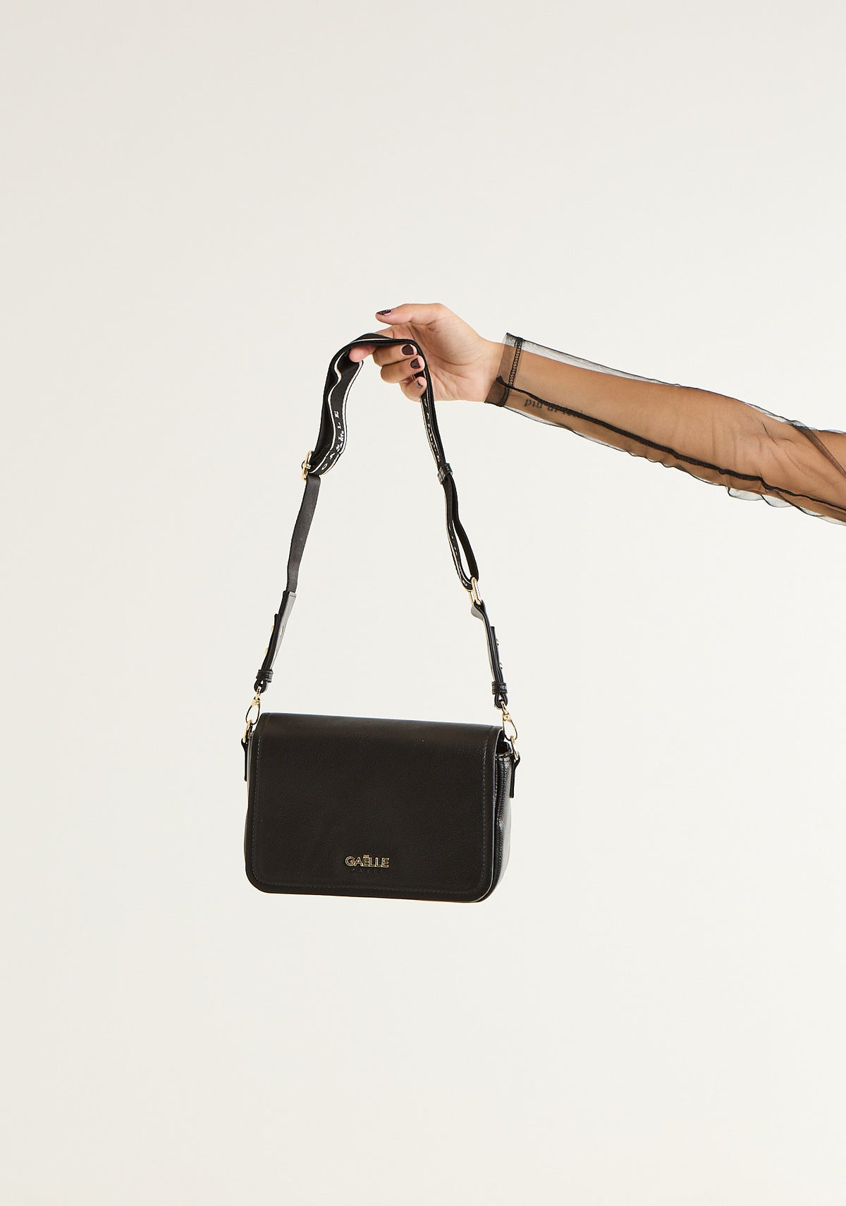 Borsa regular con tracolla logata