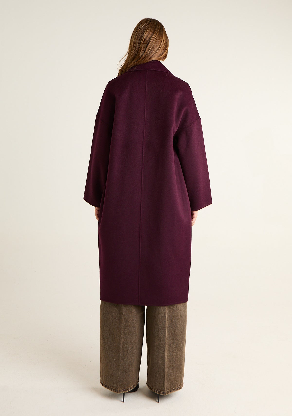 Cappotto doppiopetto in panno