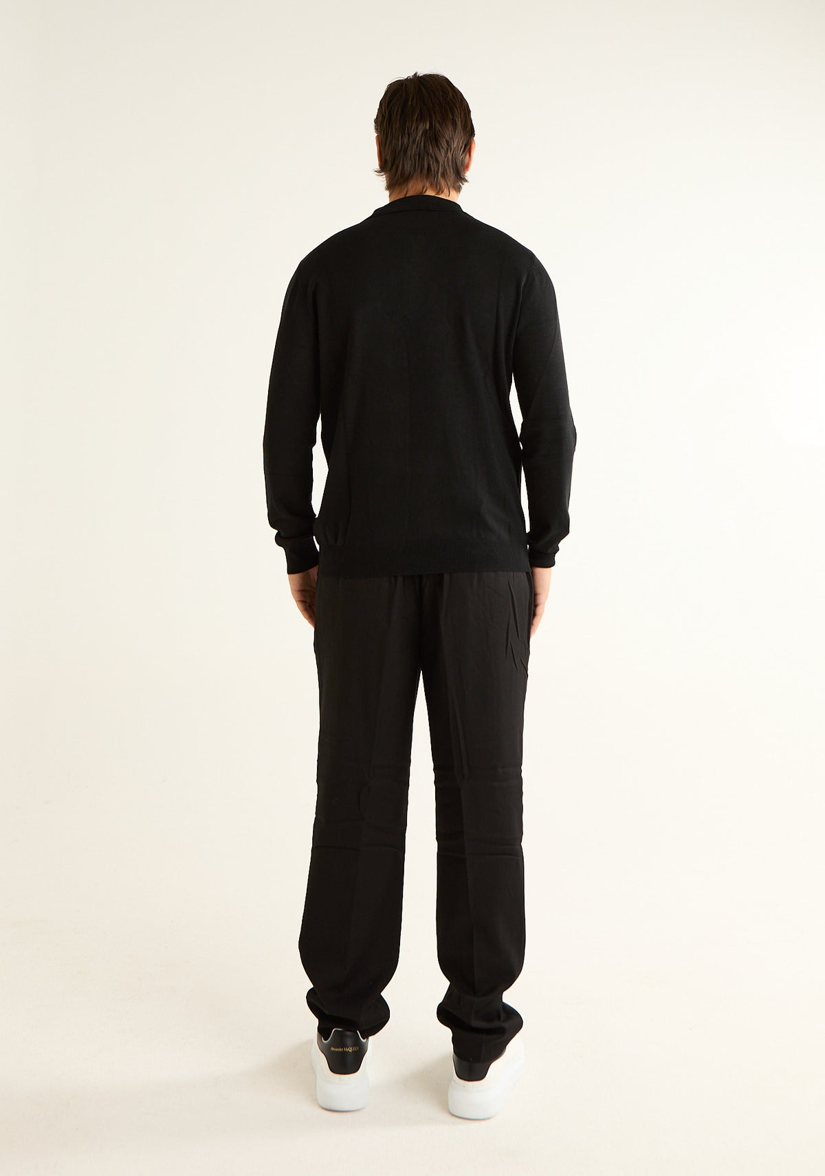 Maglia polo a maniche lunghe