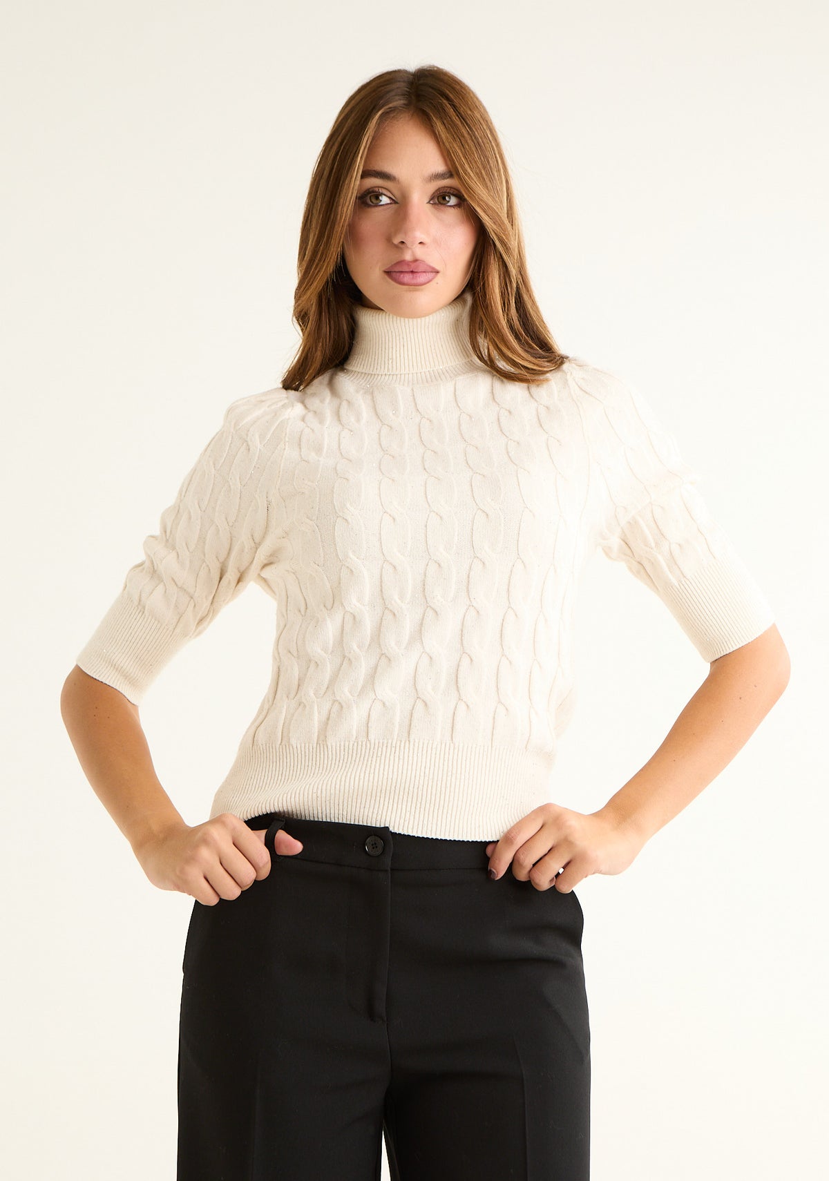 Maglia con maniche a 3/4