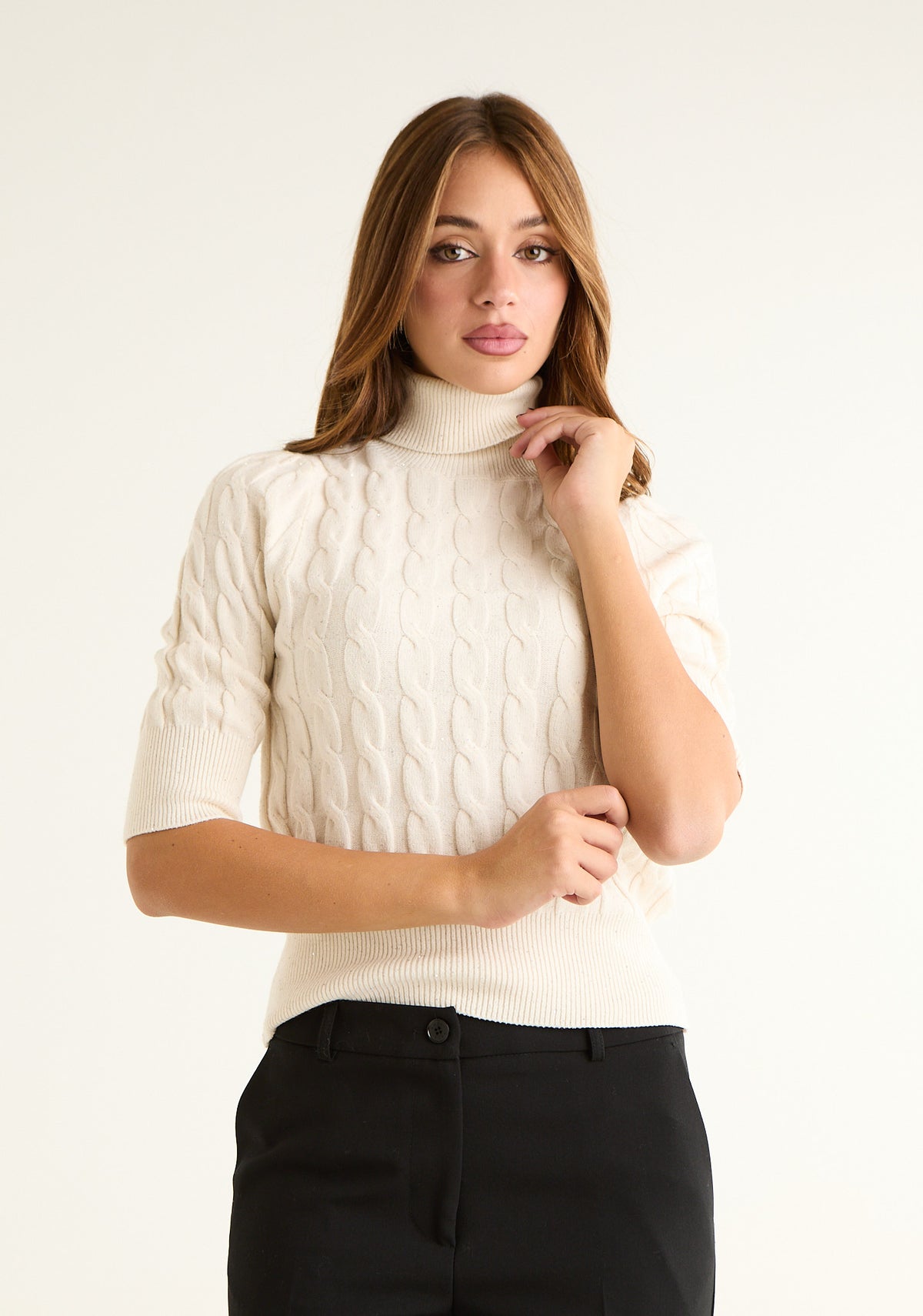 Maglia con maniche a 3/4