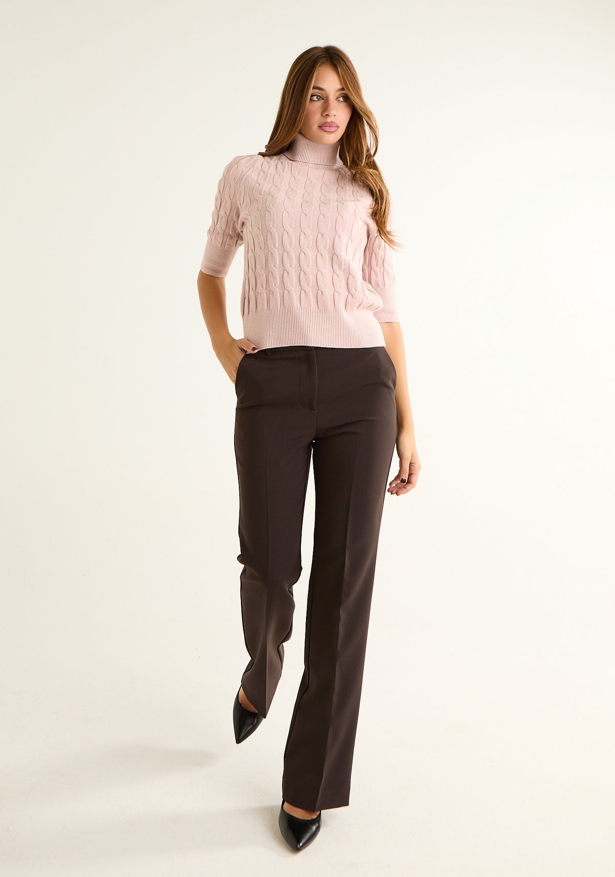 Maglia con maniche a 3/4