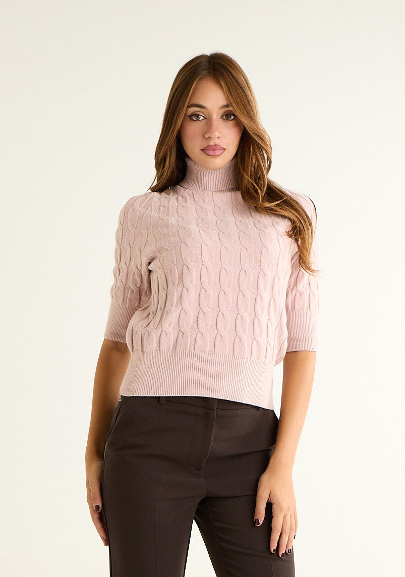 Maglia con maniche a 3/4