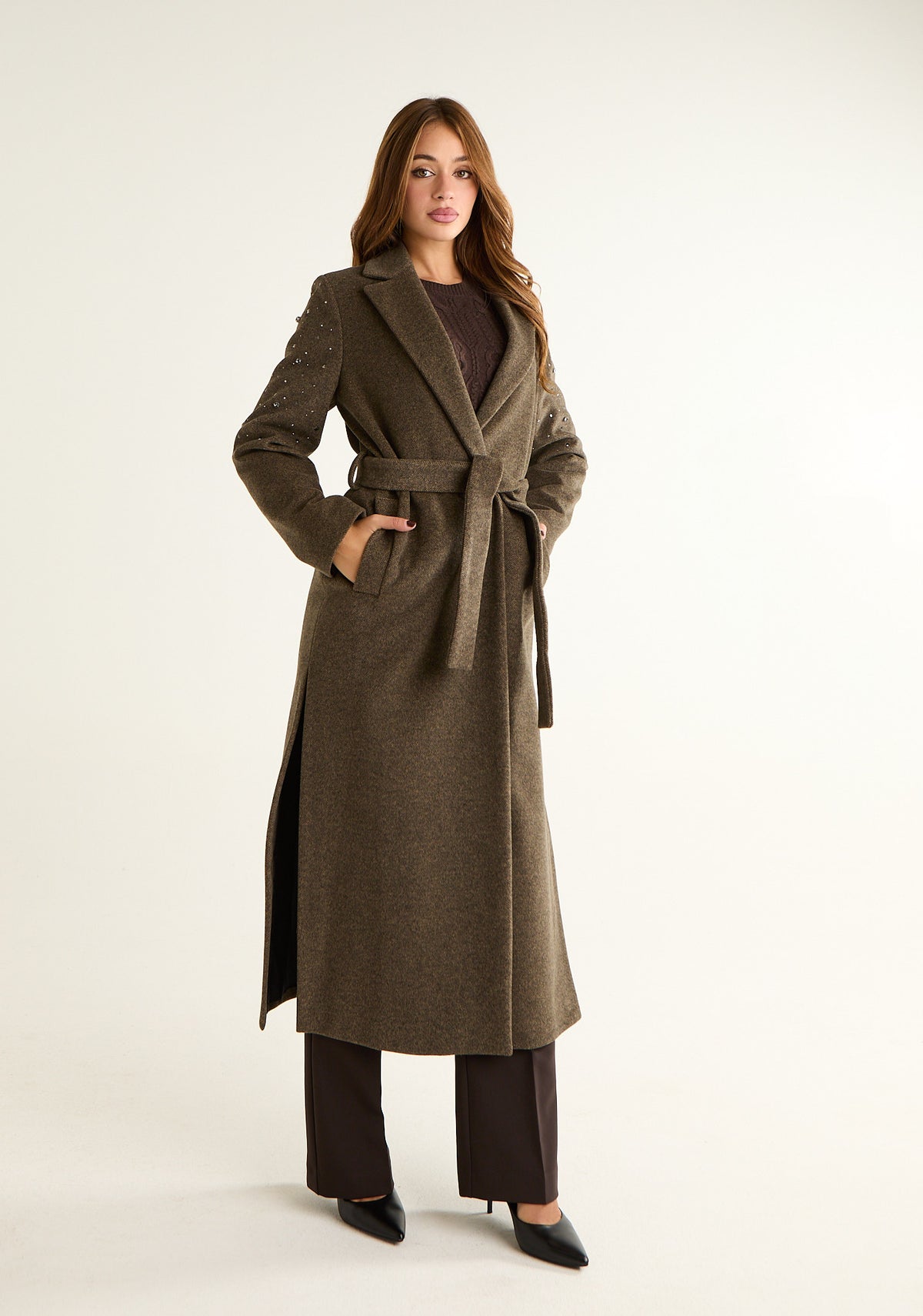 Cappotto in misto lana