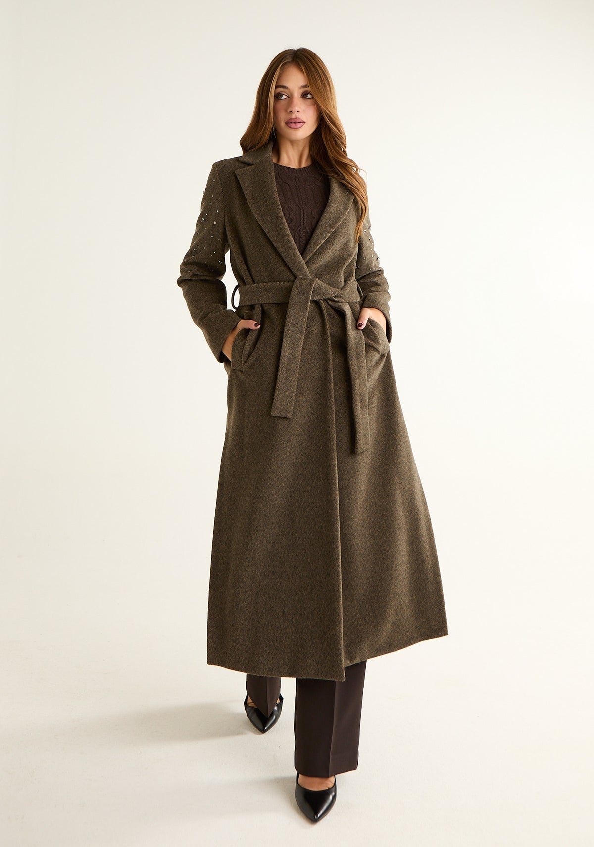 Cappotto in misto lana