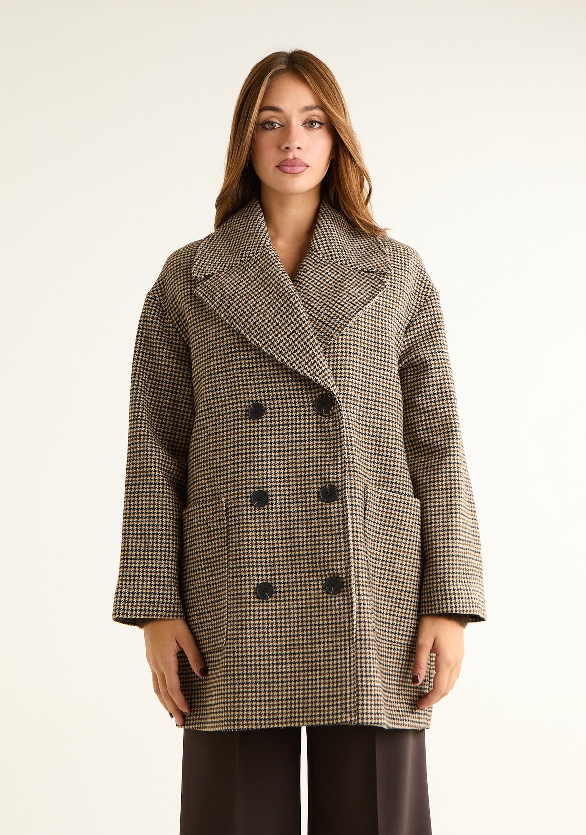 Cappotto midi doppiopetto